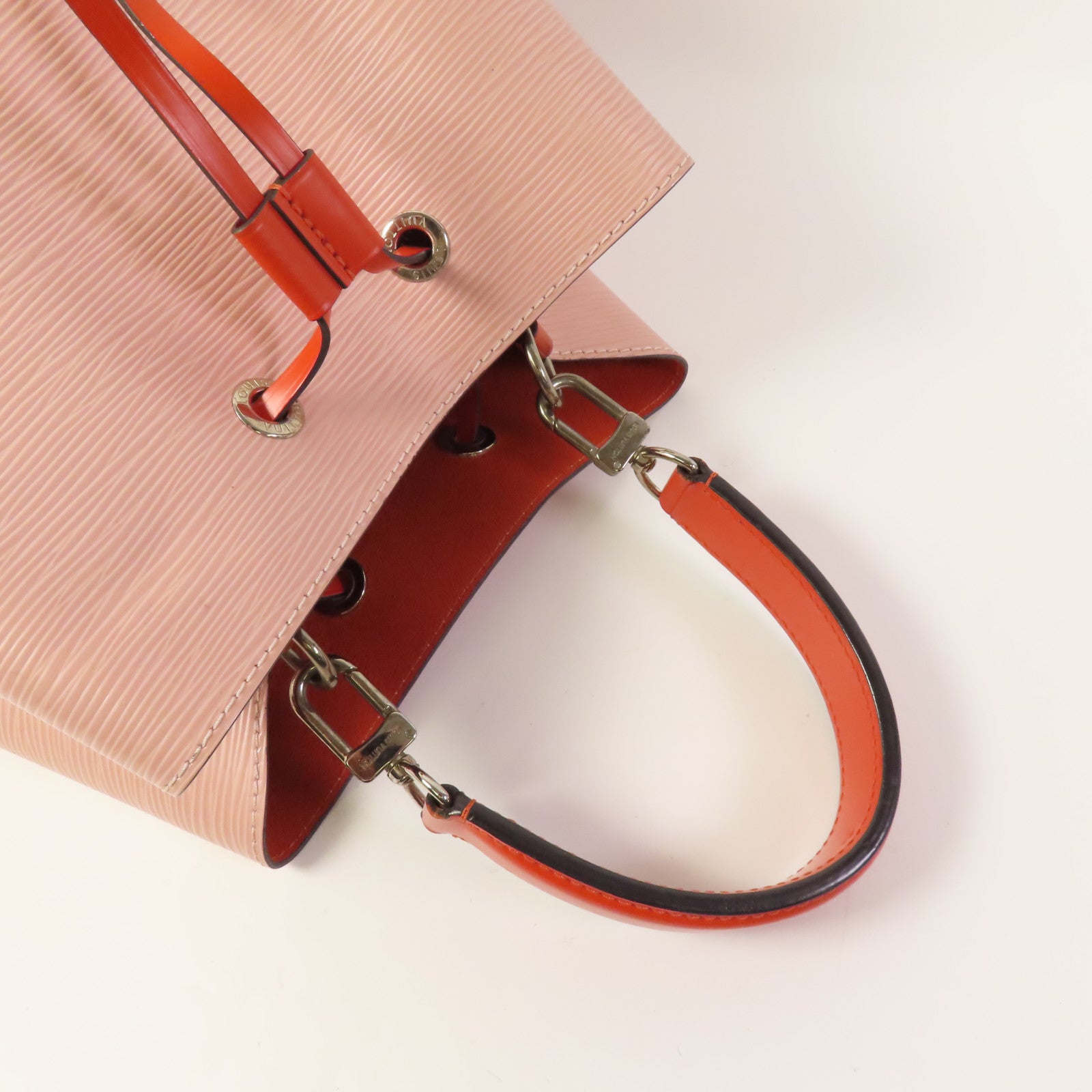 LOUIS VUITTON Epi Neo Noe MM銀扣手挽肩背兩用袋