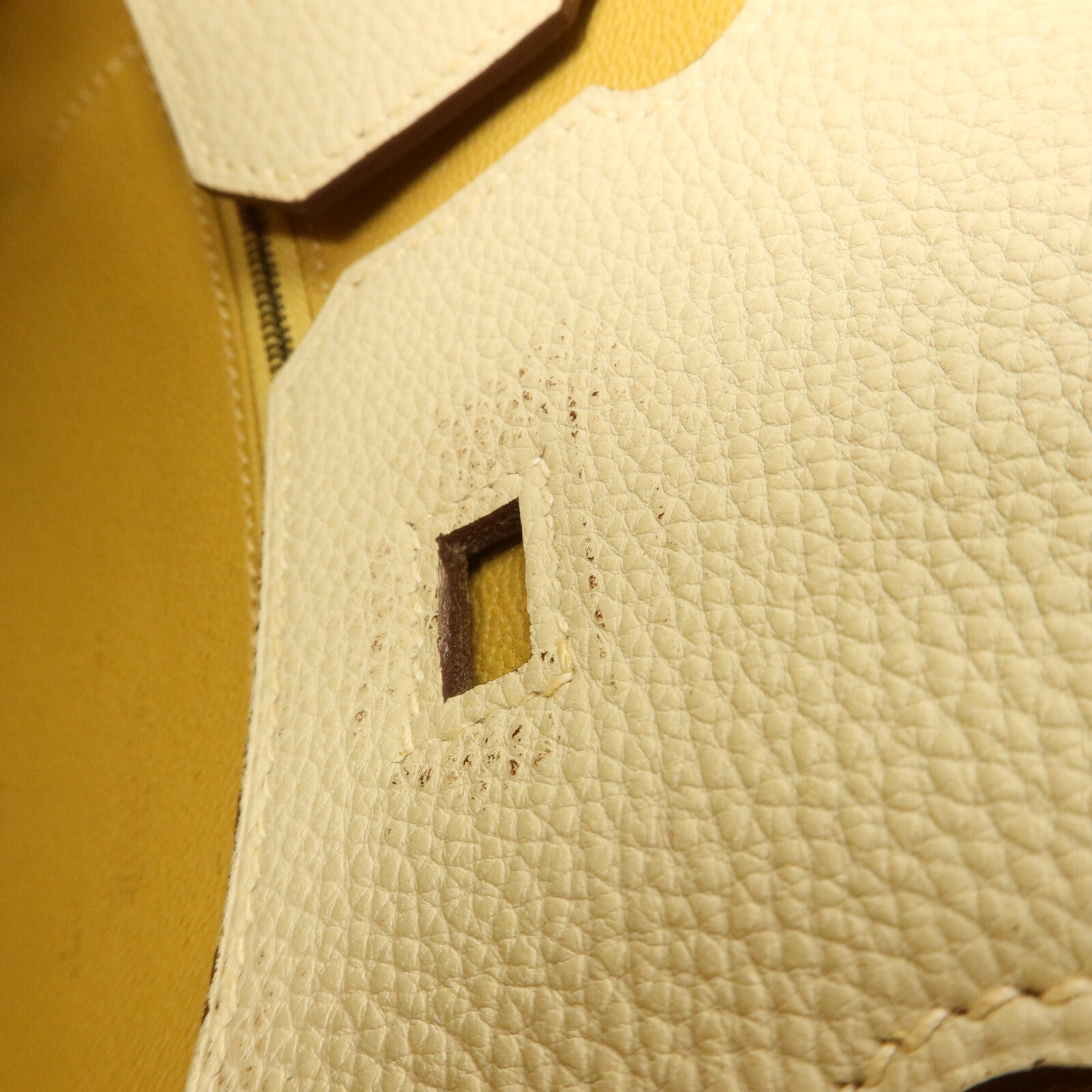 HERMES Togo皮革Birkin 30手挽袋Three Tones