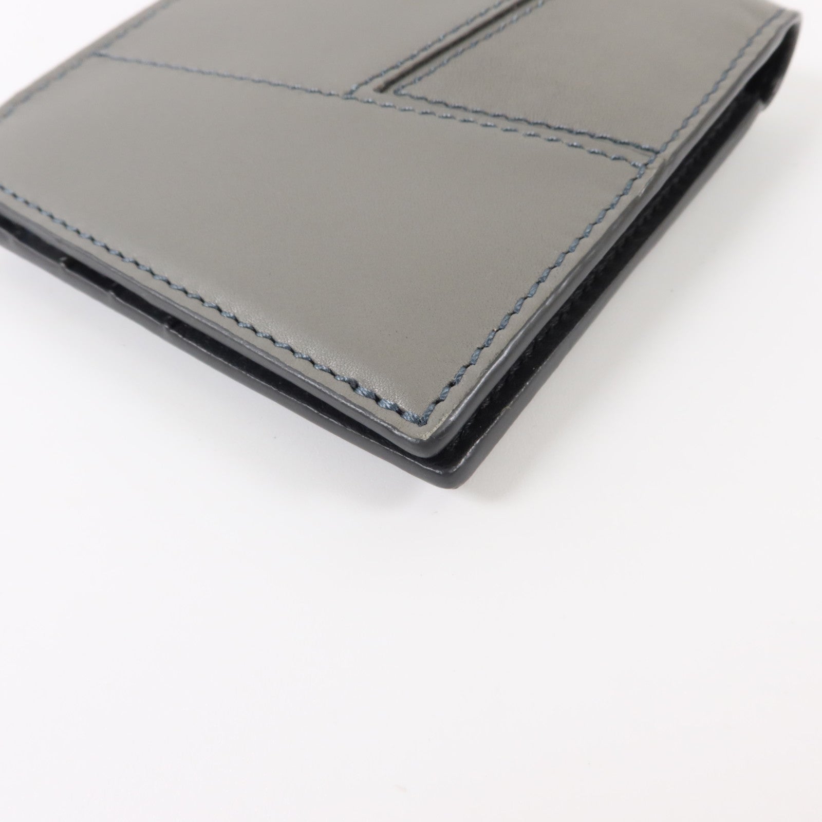 LOEWE 牛皮皮革Puzzle Bifold Wallet錢包