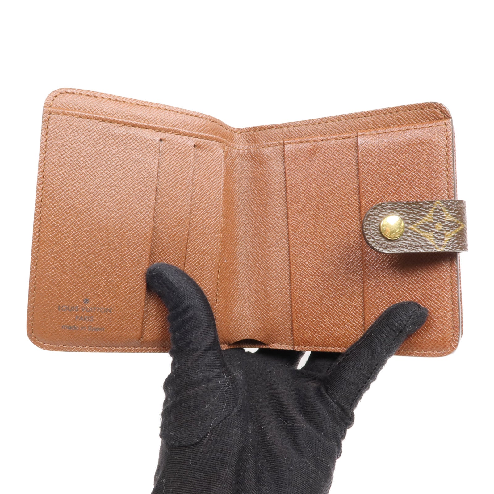 LOUIS VUITTON 【激減優惠】Monogram Wallet金扣錢包