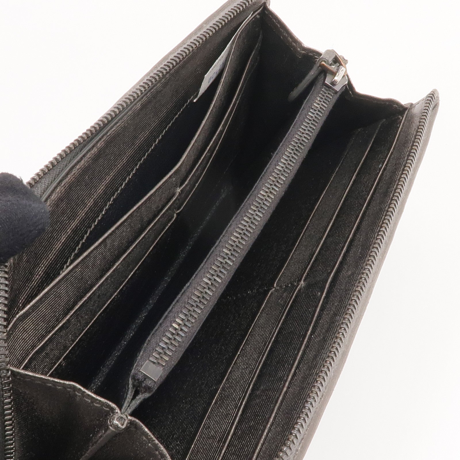 BOTTEGA VENETA 織紋皮革Zipped Long Wallet長錢包