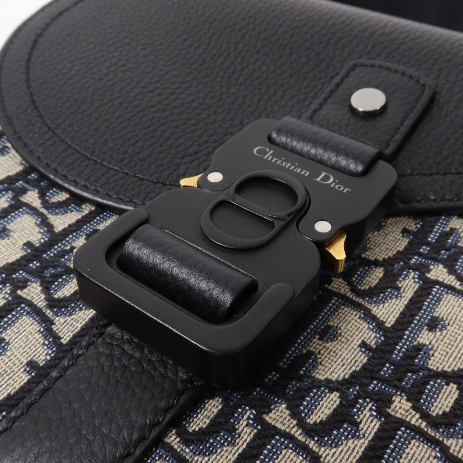 Dior 帆布Small Saddle Messenger Bag肩背袋