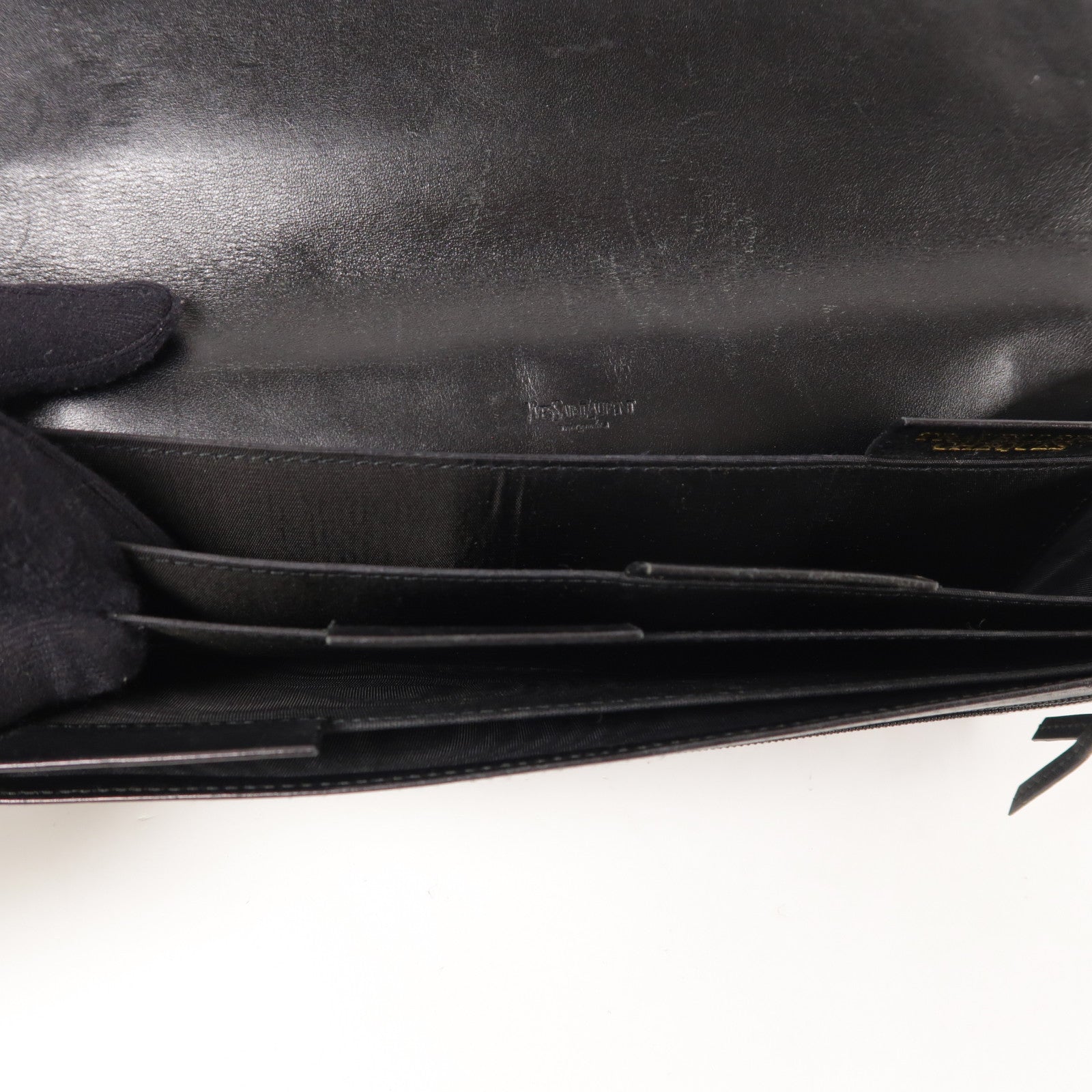 YVES SAINT LAURENT 牛皮皮革Hand Bag手拿包