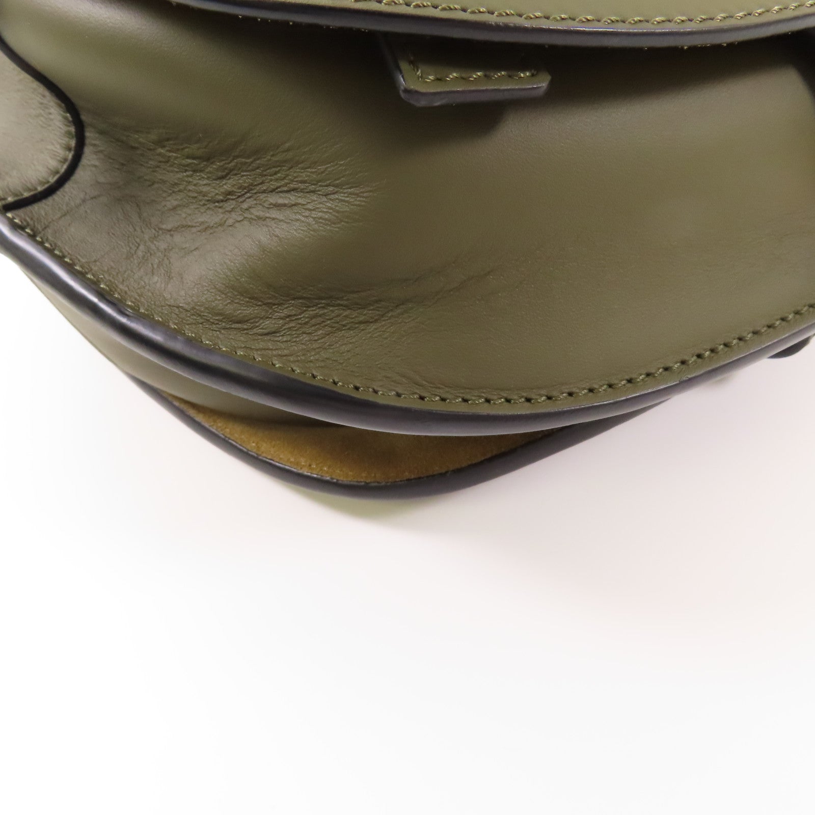 LOEWE 牛皮皮革Small Gate Dual bag金扣肩背袋