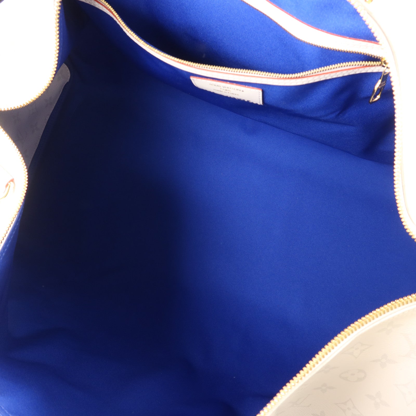 LOUIS VUITTON Monogram Antarctica LV X NBA Keepall Bandouliere55金扣手挽肩背兩用袋