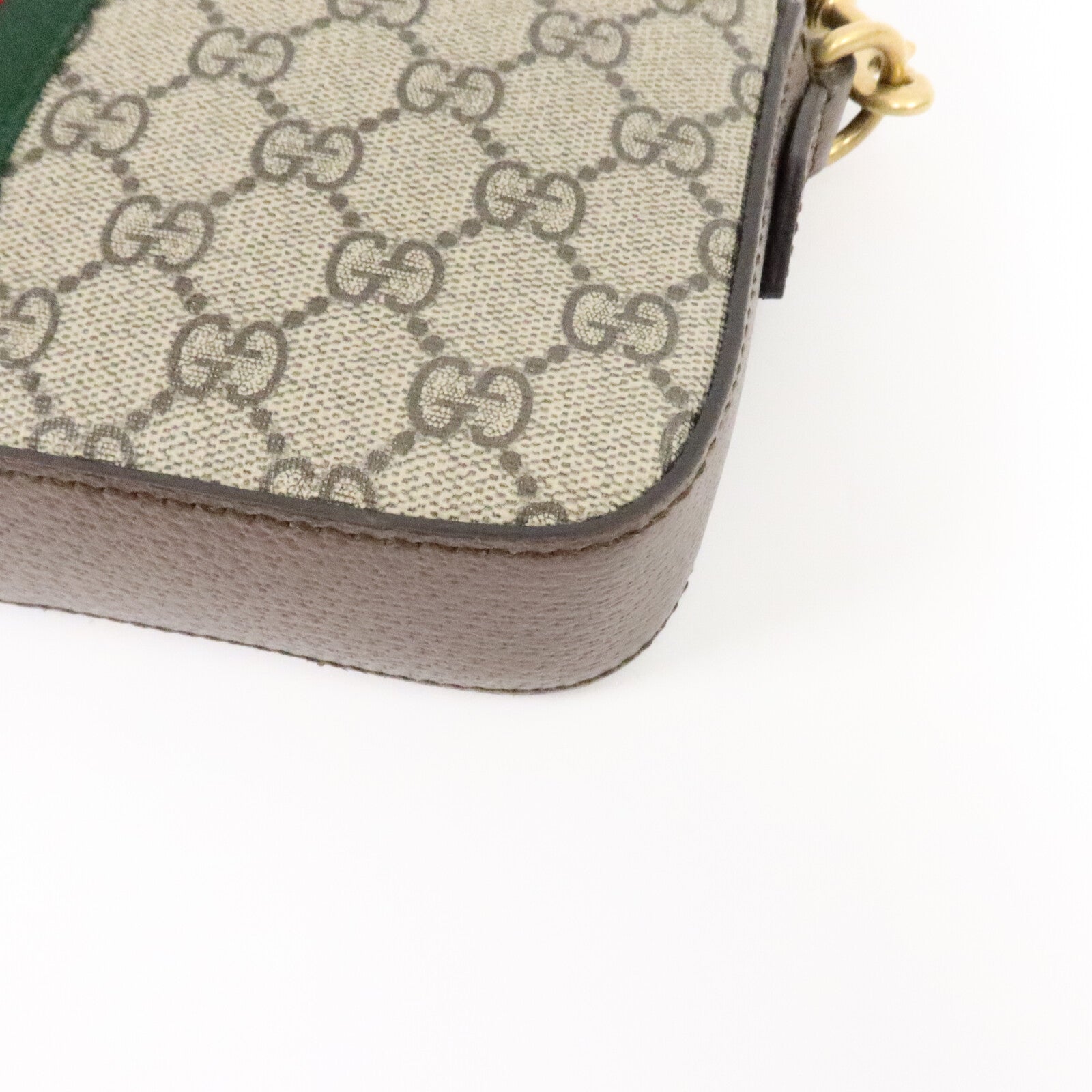 GUCCI 塗層帆布Ophidia GG肩背袋