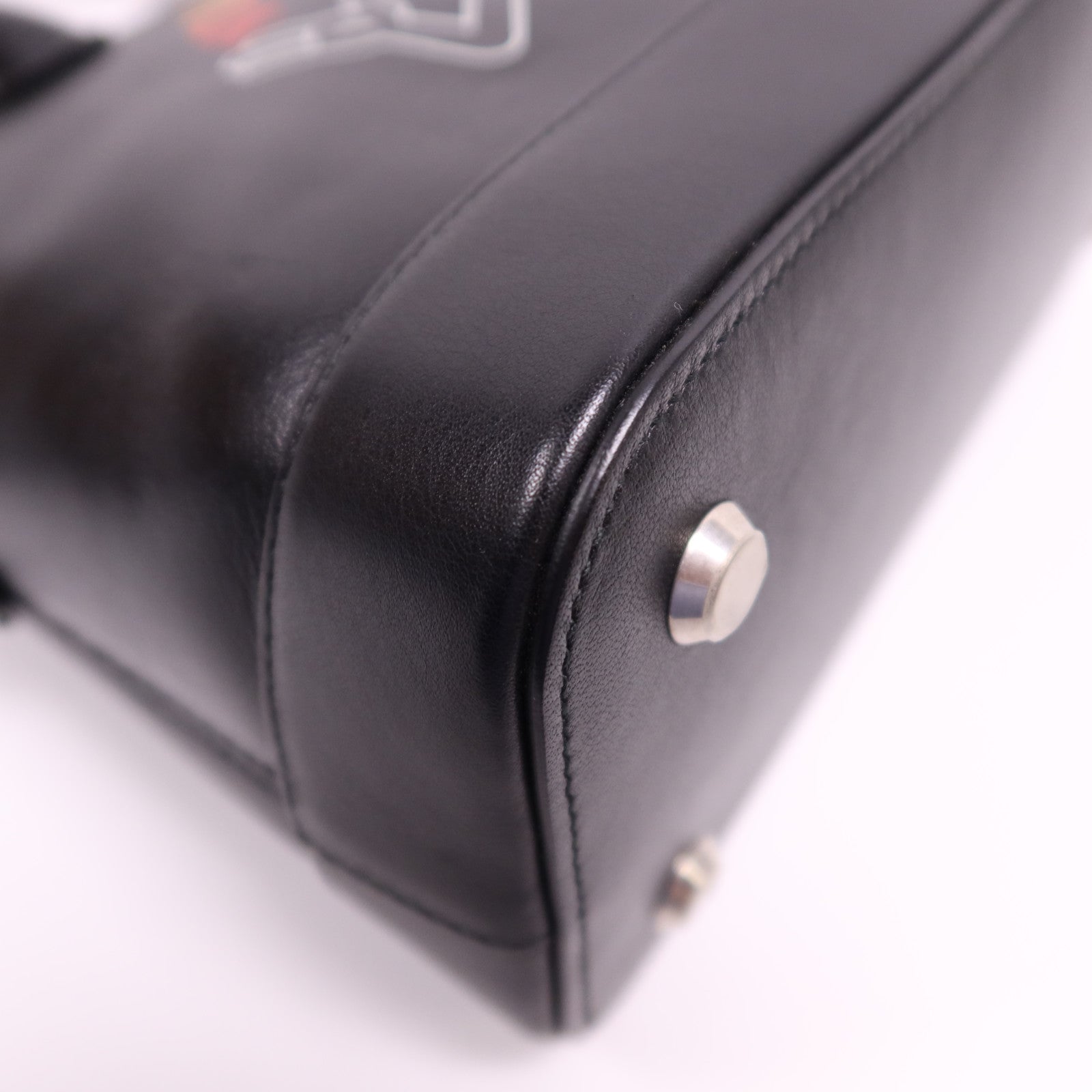 BALENCIAGA 牛皮皮革Ville Small銀扣手挽肩背兩用袋