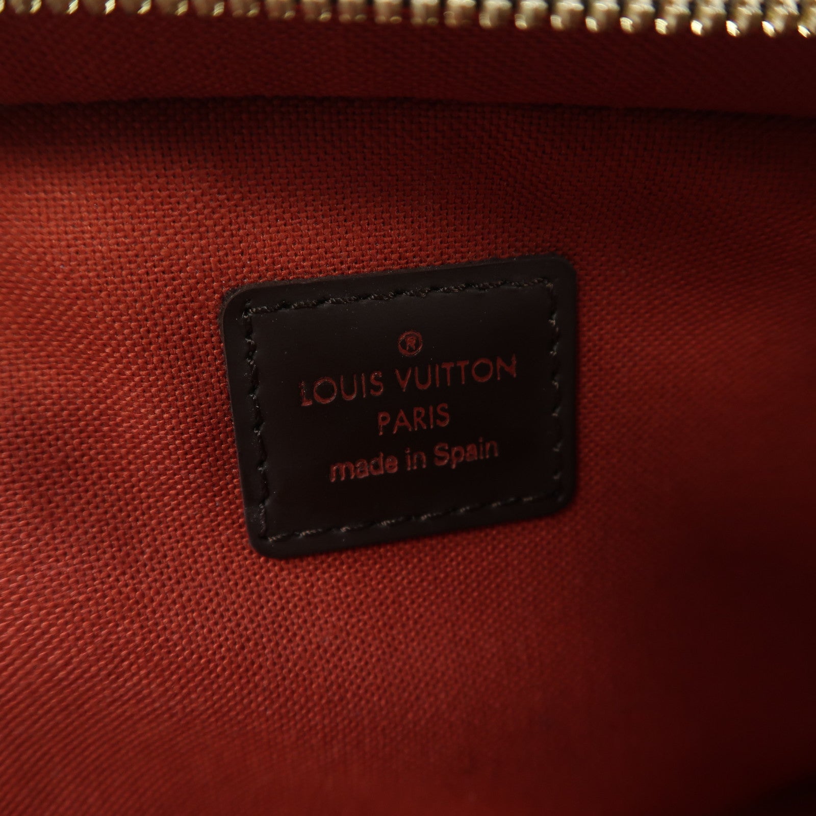 LOUIS VUITTON Damier Ebene Geronimos金扣腰包啡色