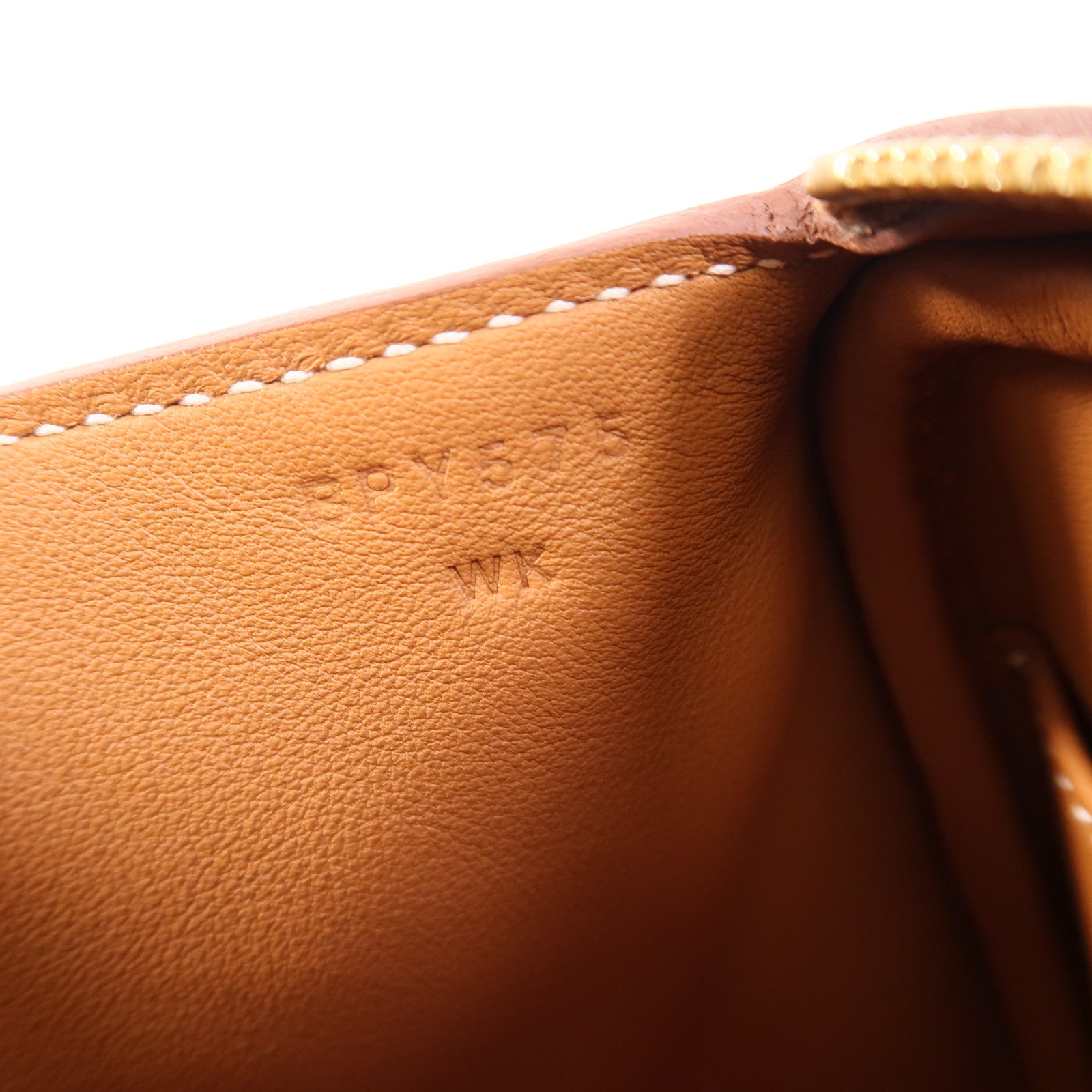 HERMES Clemence皮革Mini Lindy金扣手挽肩背兩用袋Gold