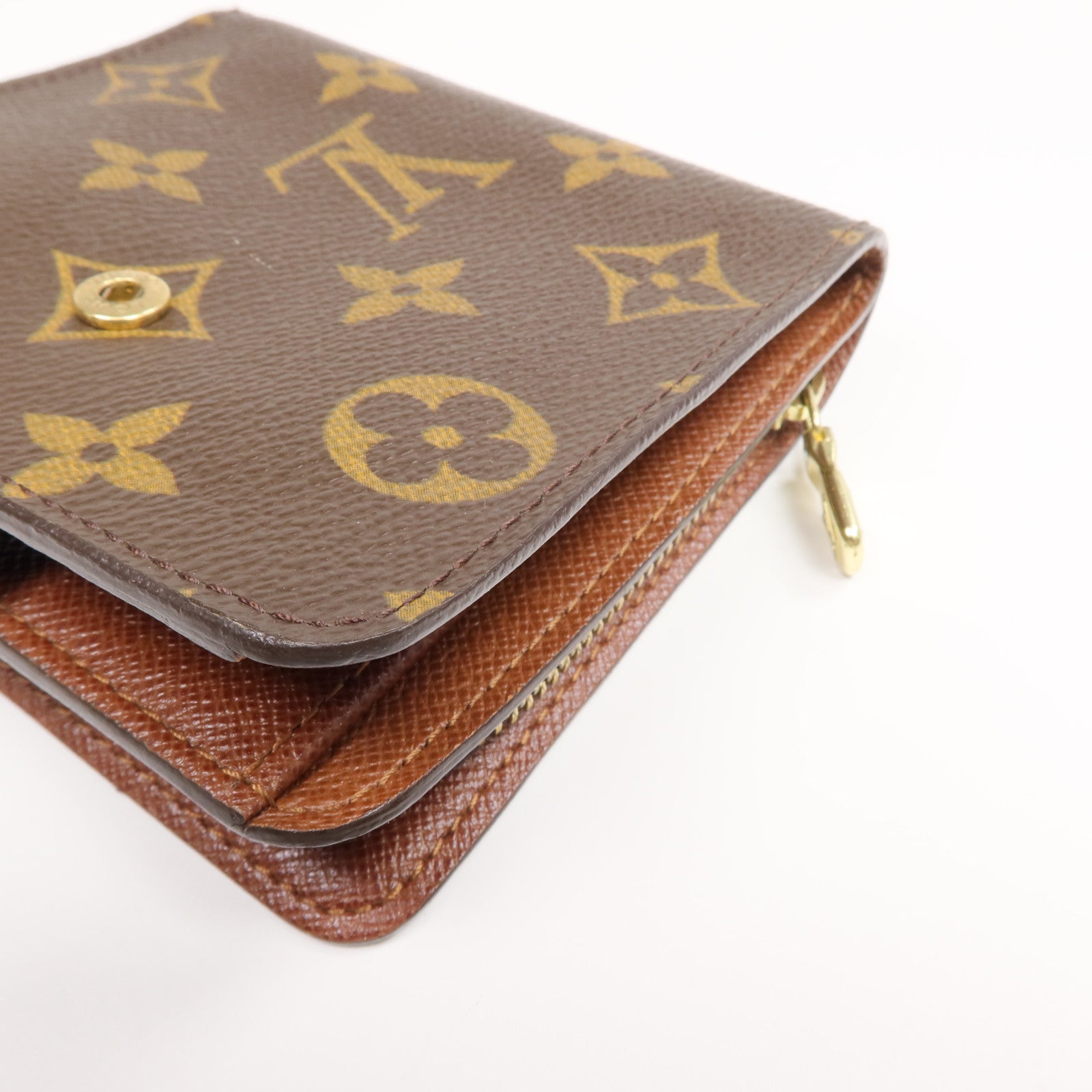 LOUIS VUITTON 【激減優惠】Monogram Wallet金扣錢包
