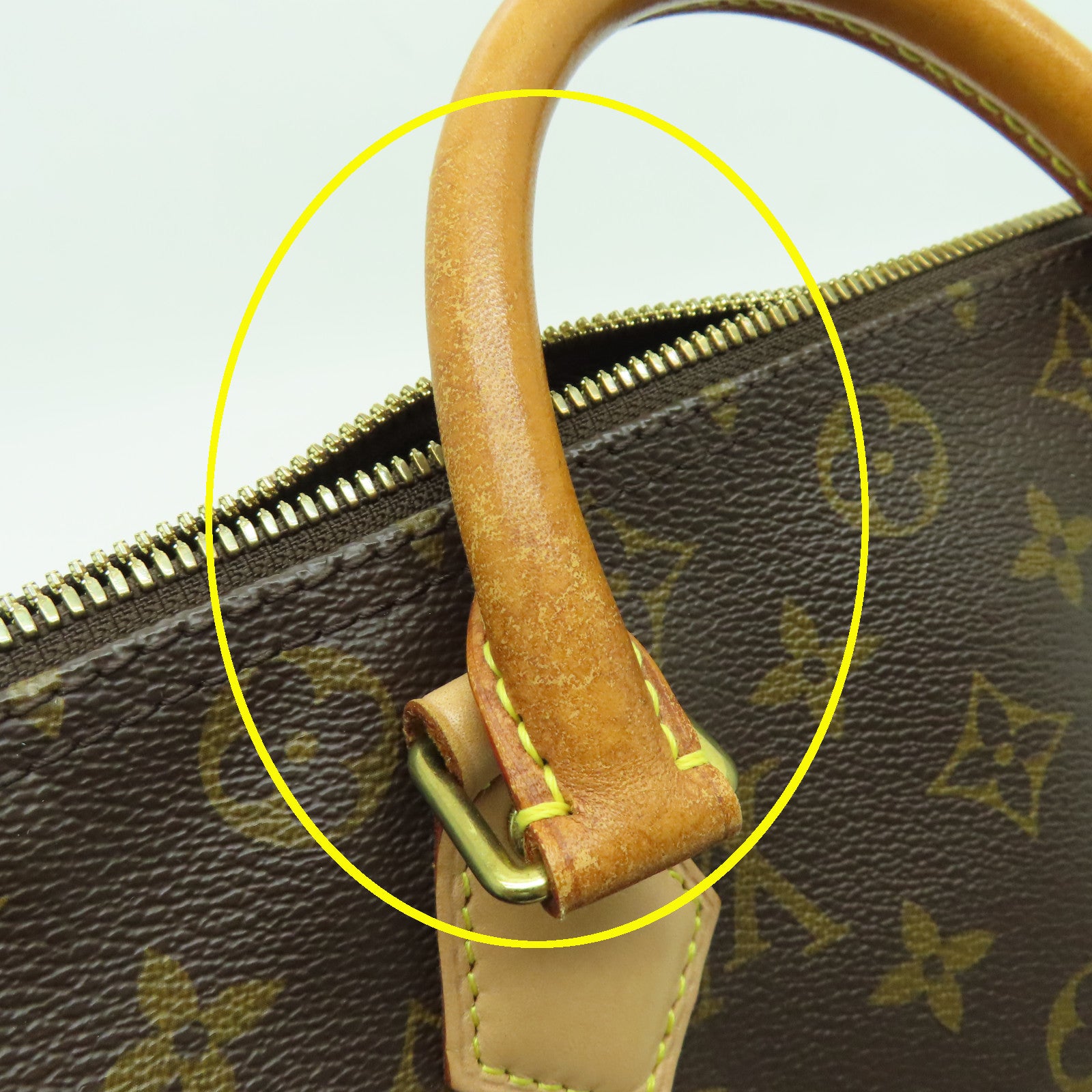LOUIS VUITTON Monogram Speedy Bandouliere 30金扣手挽肩背兩用袋棕色