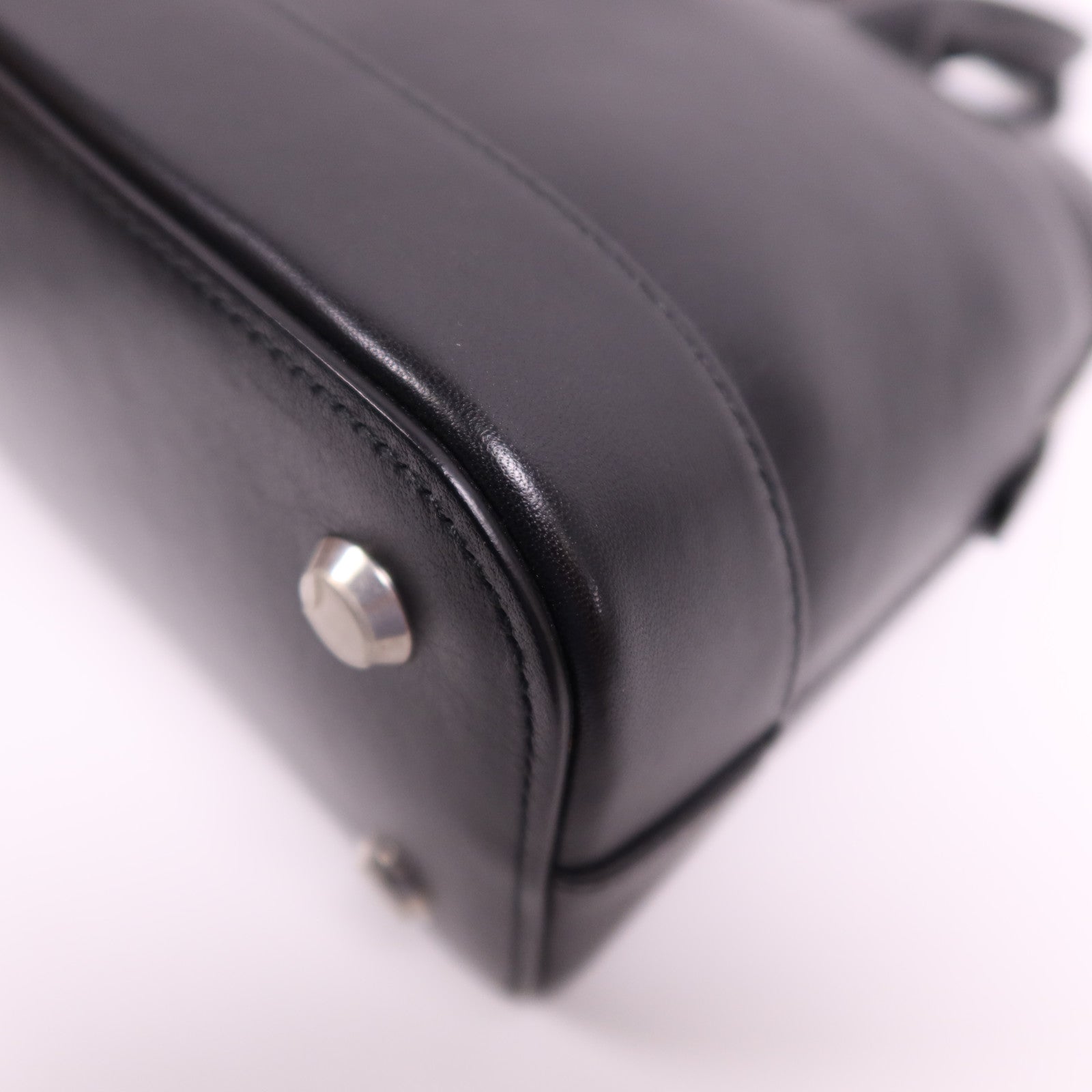 BALENCIAGA 牛皮皮革Ville Small銀扣手挽肩背兩用袋