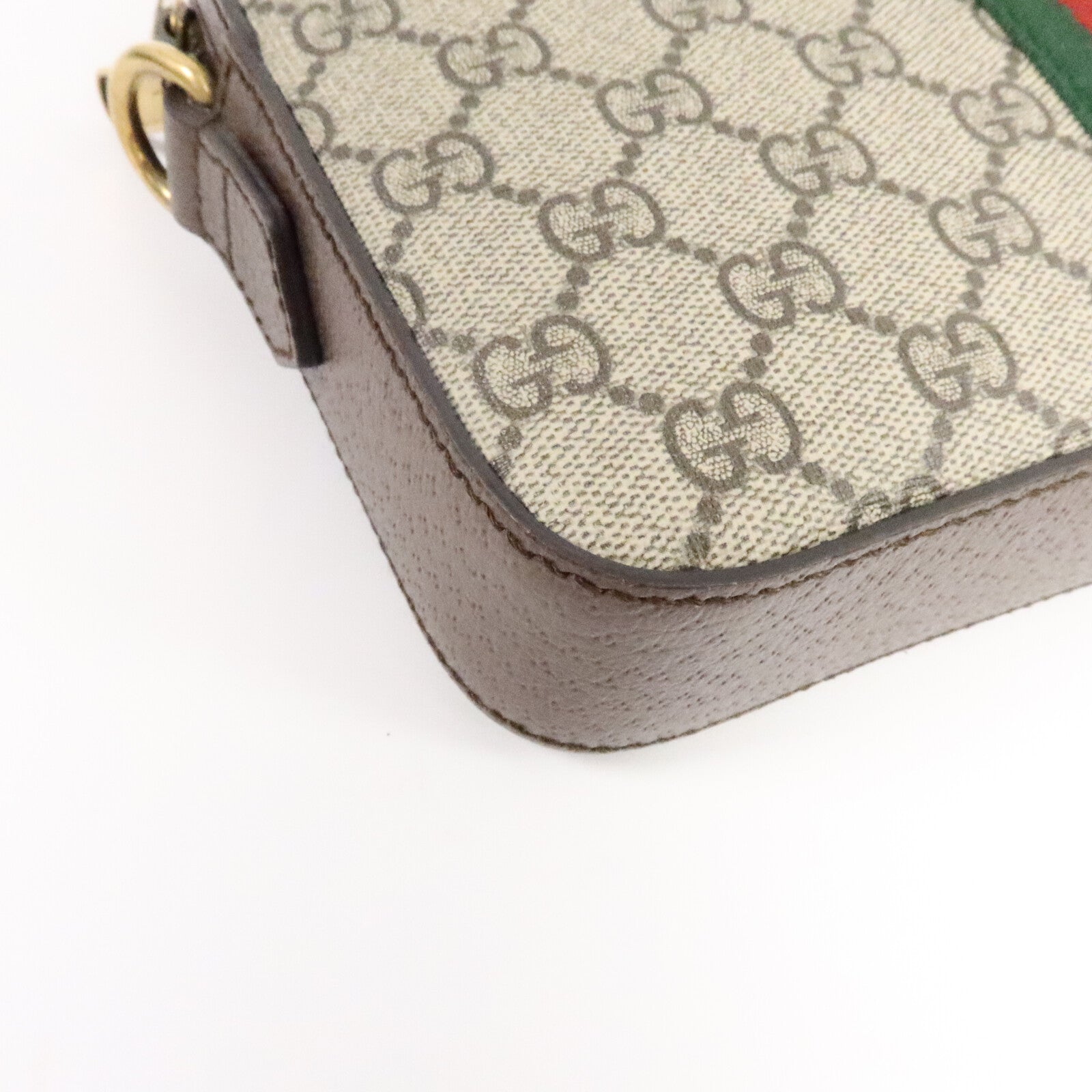 GUCCI 塗層帆布Ophidia GG肩背袋