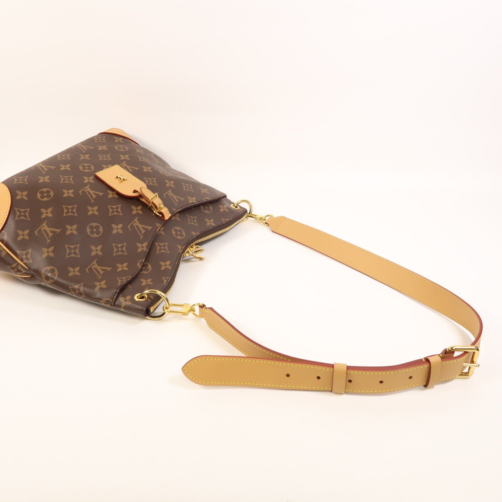 LOUIS VUITTON Monogram Odeon金扣肩背袋