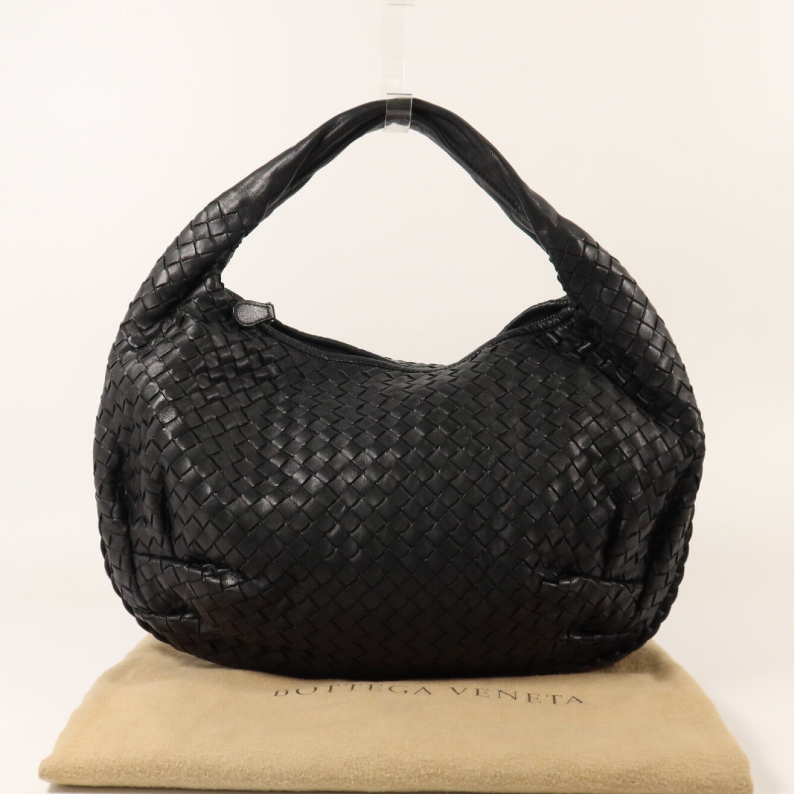 BOTTEGA VENETA 織紋皮革Hobo Bag肩背袋