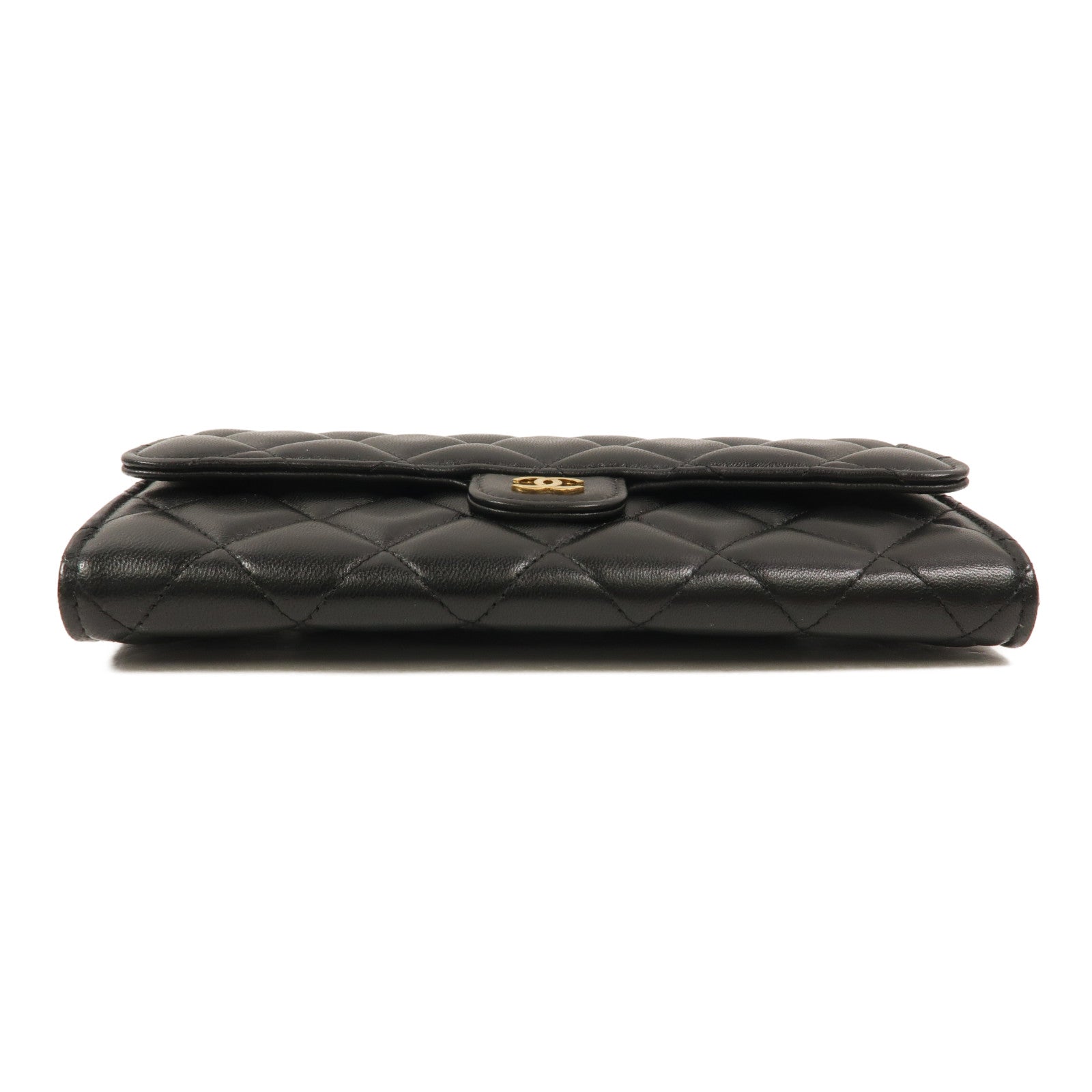 CHANEL 羊皮皮革Classic Flap Long Wallet長錢包