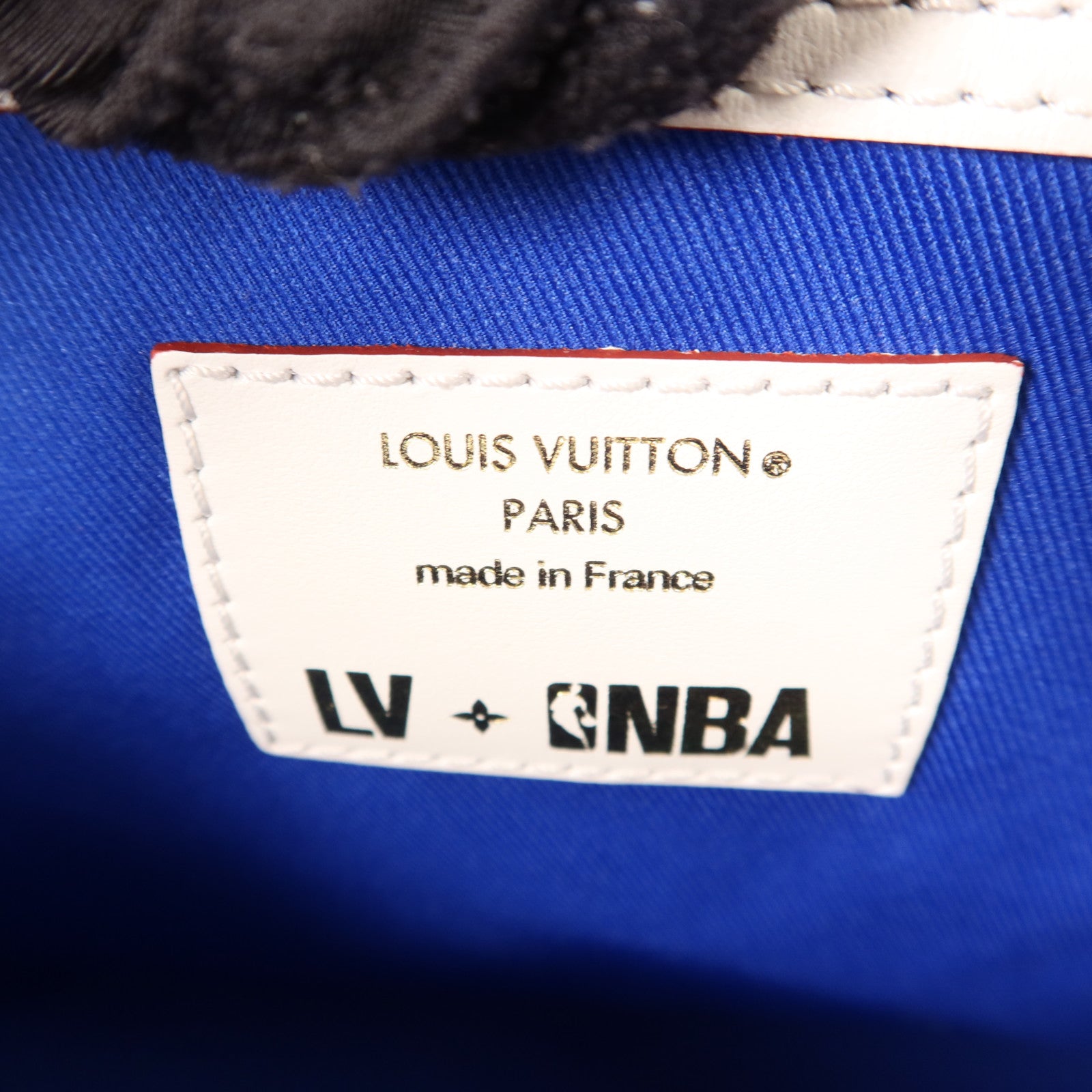 LOUIS VUITTON Monogram Antarctica LV X NBA Keepall Bandouliere55金扣手挽肩背兩用袋