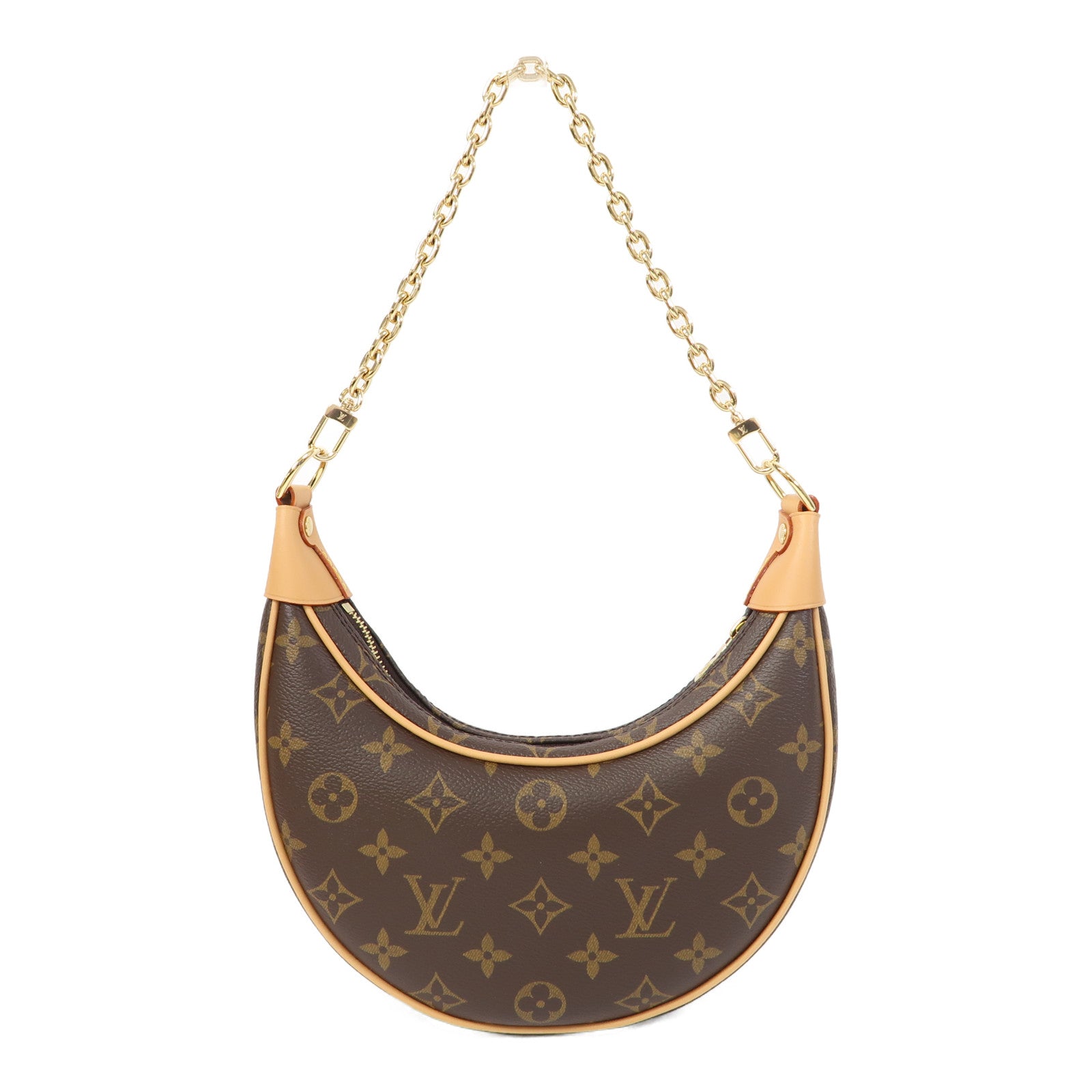 LOUIS VUITTON 【激減優惠】Monogram Loop PM金扣手挽肩背兩用袋啡色