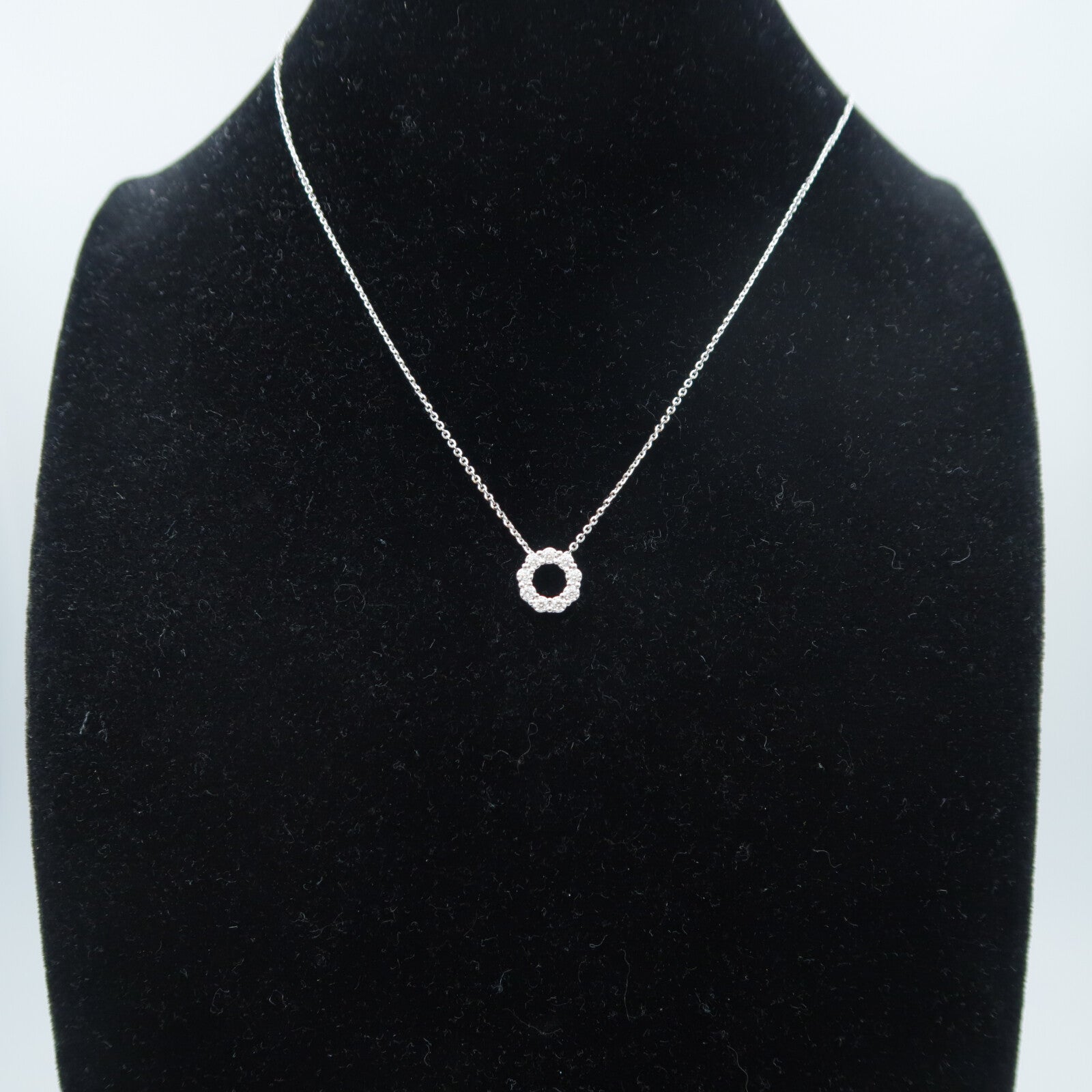 JEWELRY 18K白金Diamond Necklace鑽石項鍊