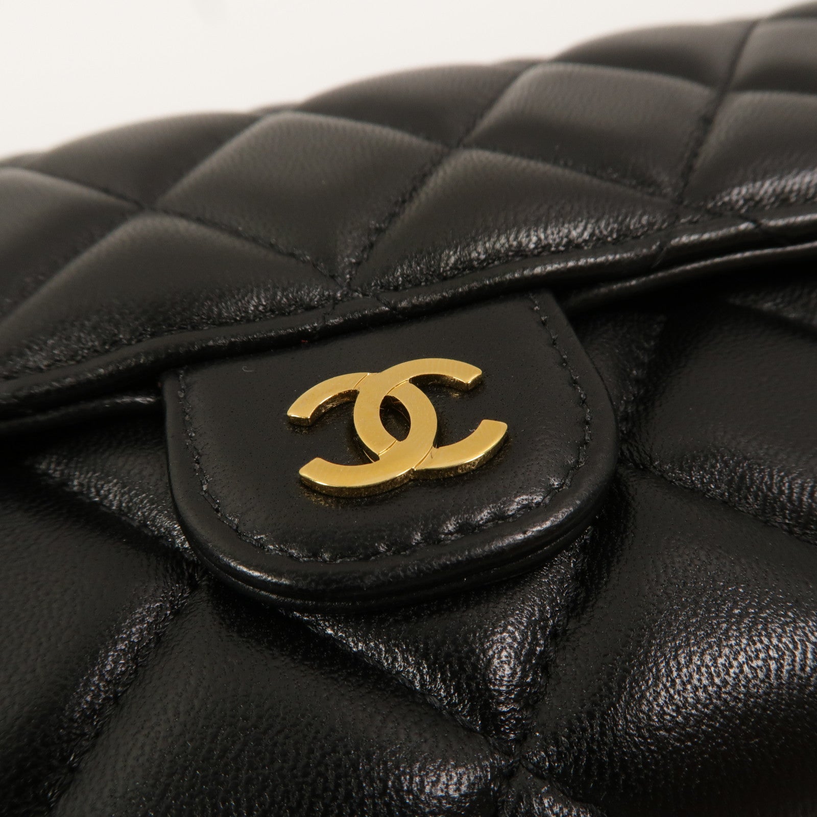 CHANEL 羊皮皮革Classic Flap Long Wallet長錢包