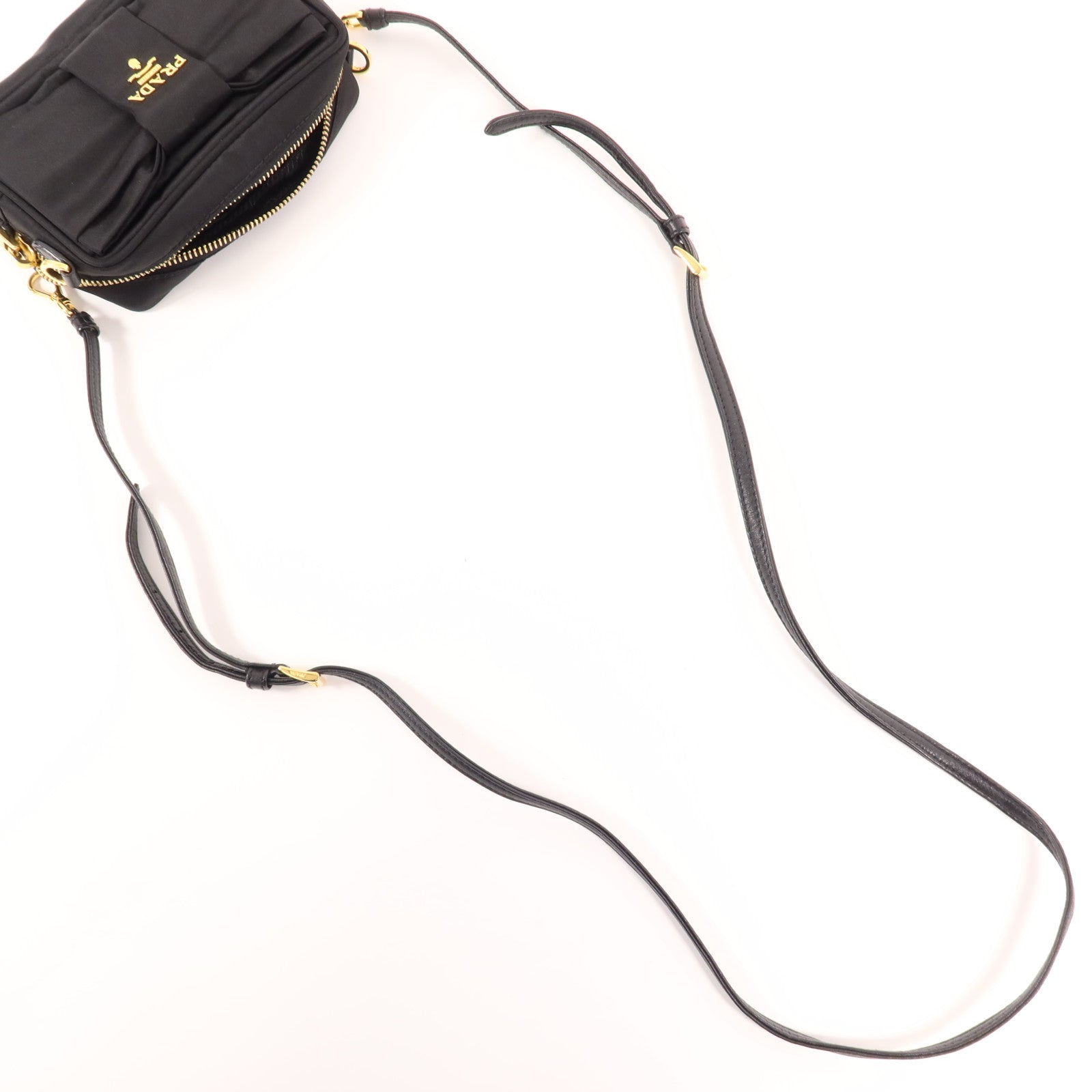 PRADA 尼龍Shoulder Bag金扣肩背袋