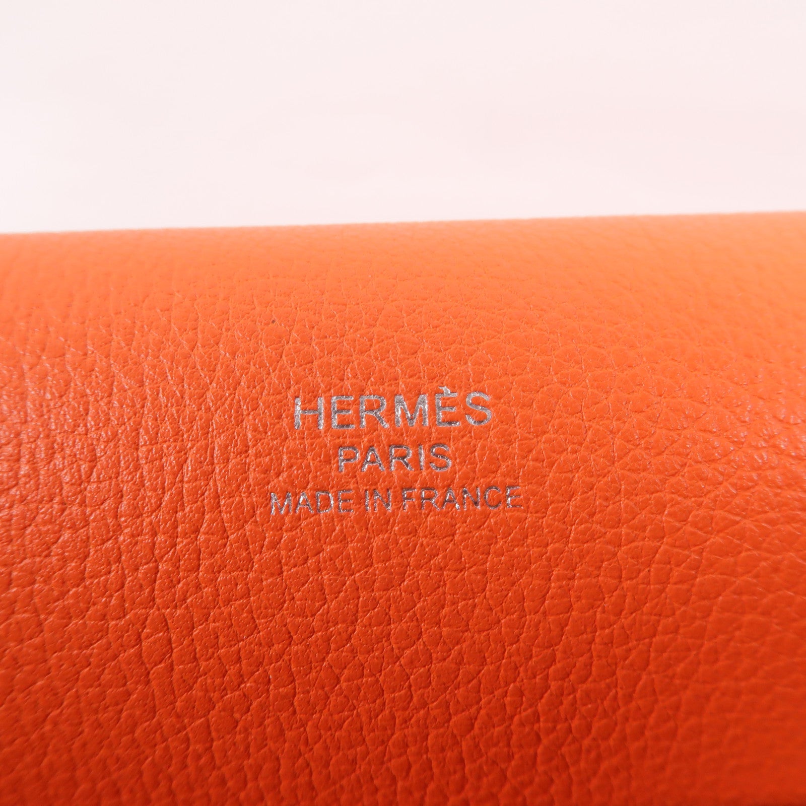 HERMES Evercolor皮革Roulis 23肩背袋Feu