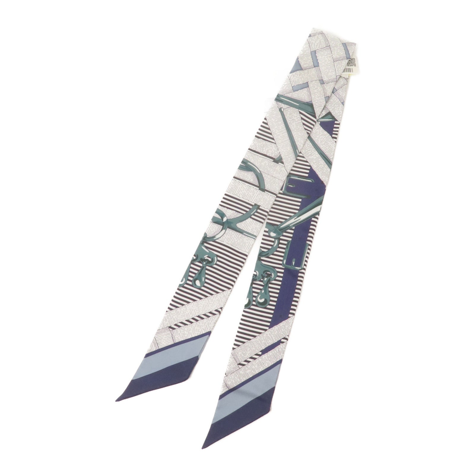 HERMES 絲質Twilly絲巾