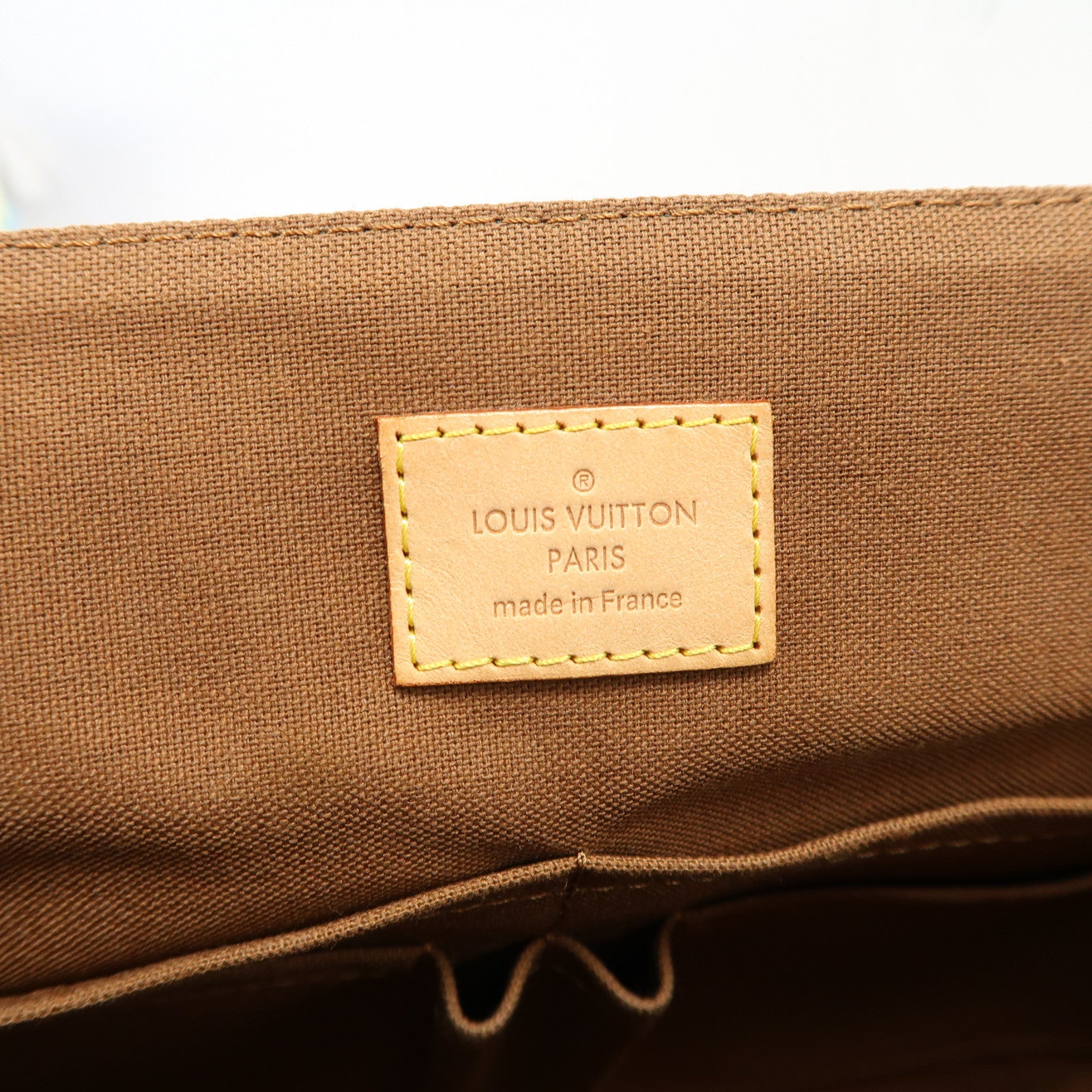 LOUIS VUITTON Monogram Valmy MM金扣肩背袋啡色