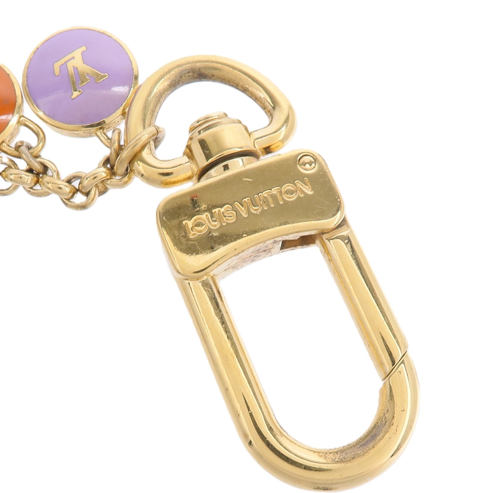 LOUIS VUITTON 金屬Porte Cles Chaine Pastilles掛飾