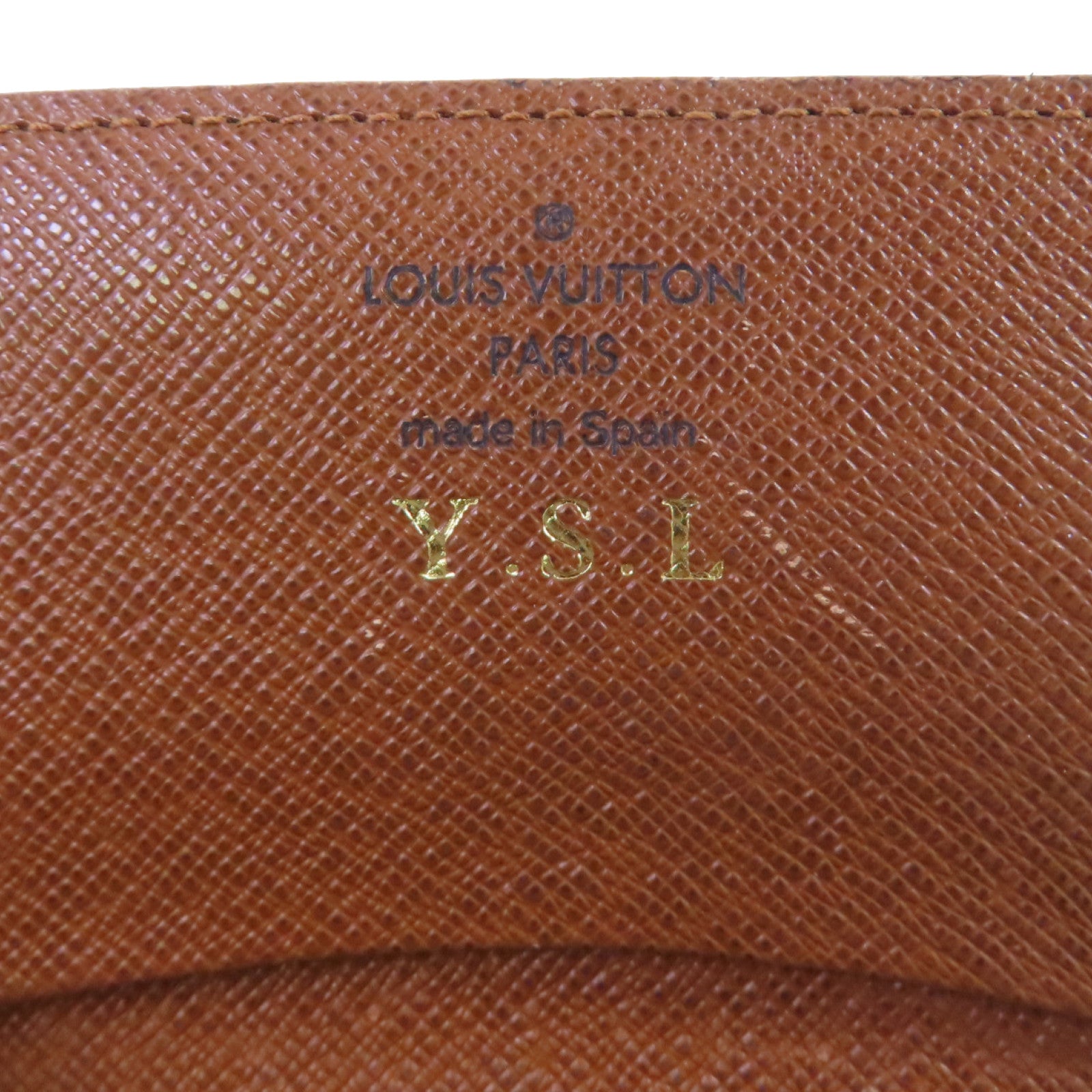 LOUIS VUITTON Monogram Card Case卡片套啡色