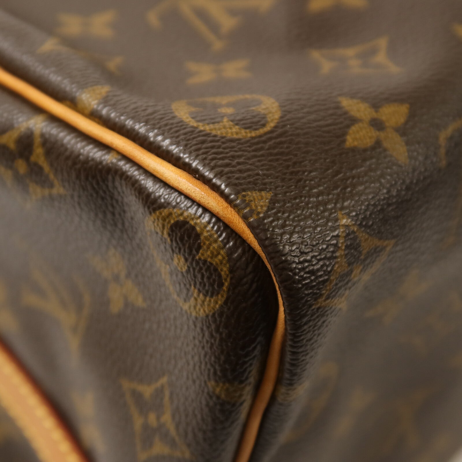 LOUIS VUITTON Monogram Speedy Bandouliere 35金扣手挽肩背兩用袋