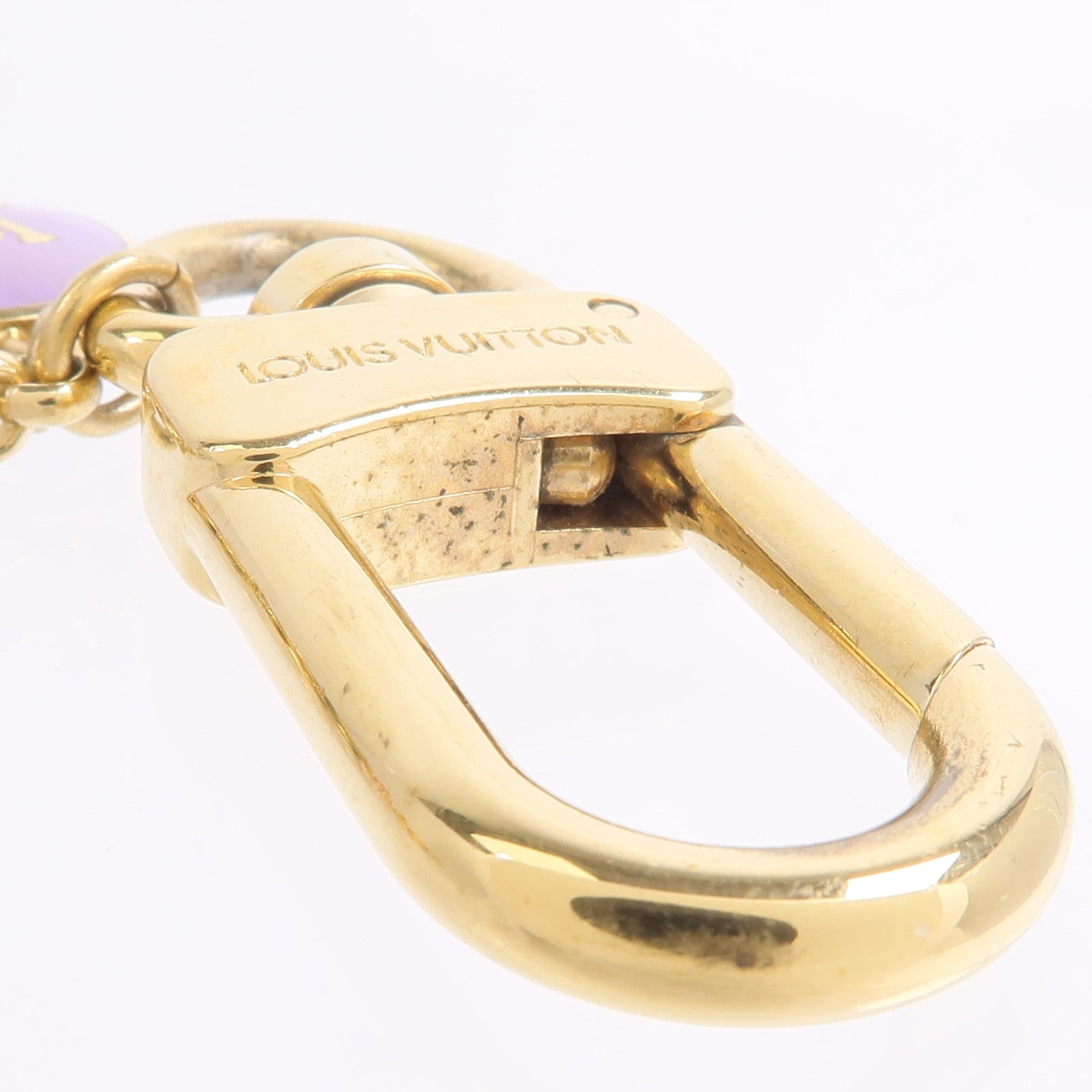 LOUIS VUITTON 金屬Porte Cles Chaine Pastilles掛飾
