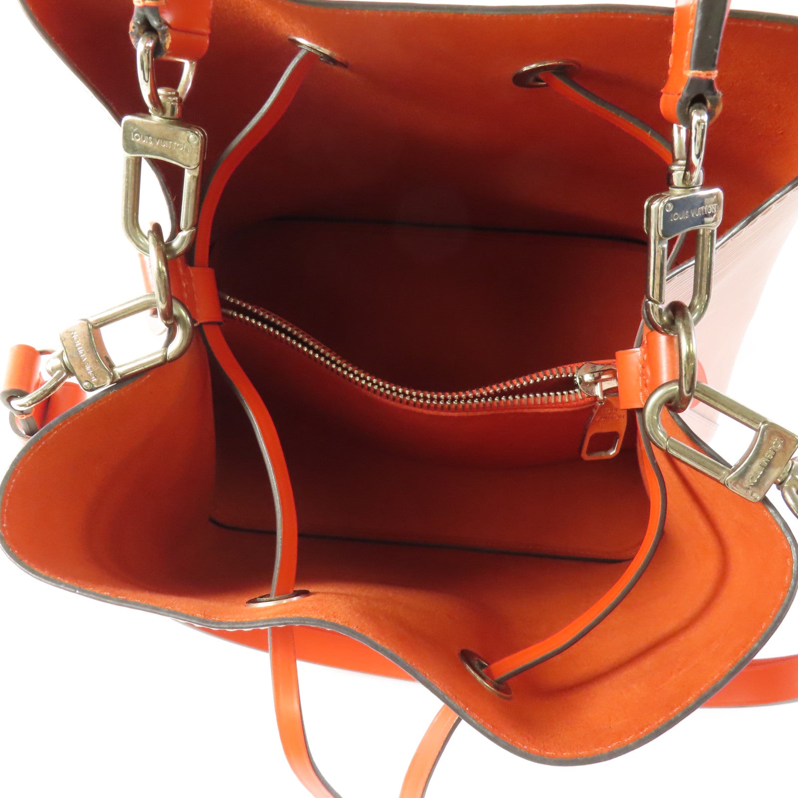 LOUIS VUITTON Epi Neo Noe MM銀扣手挽肩背兩用袋