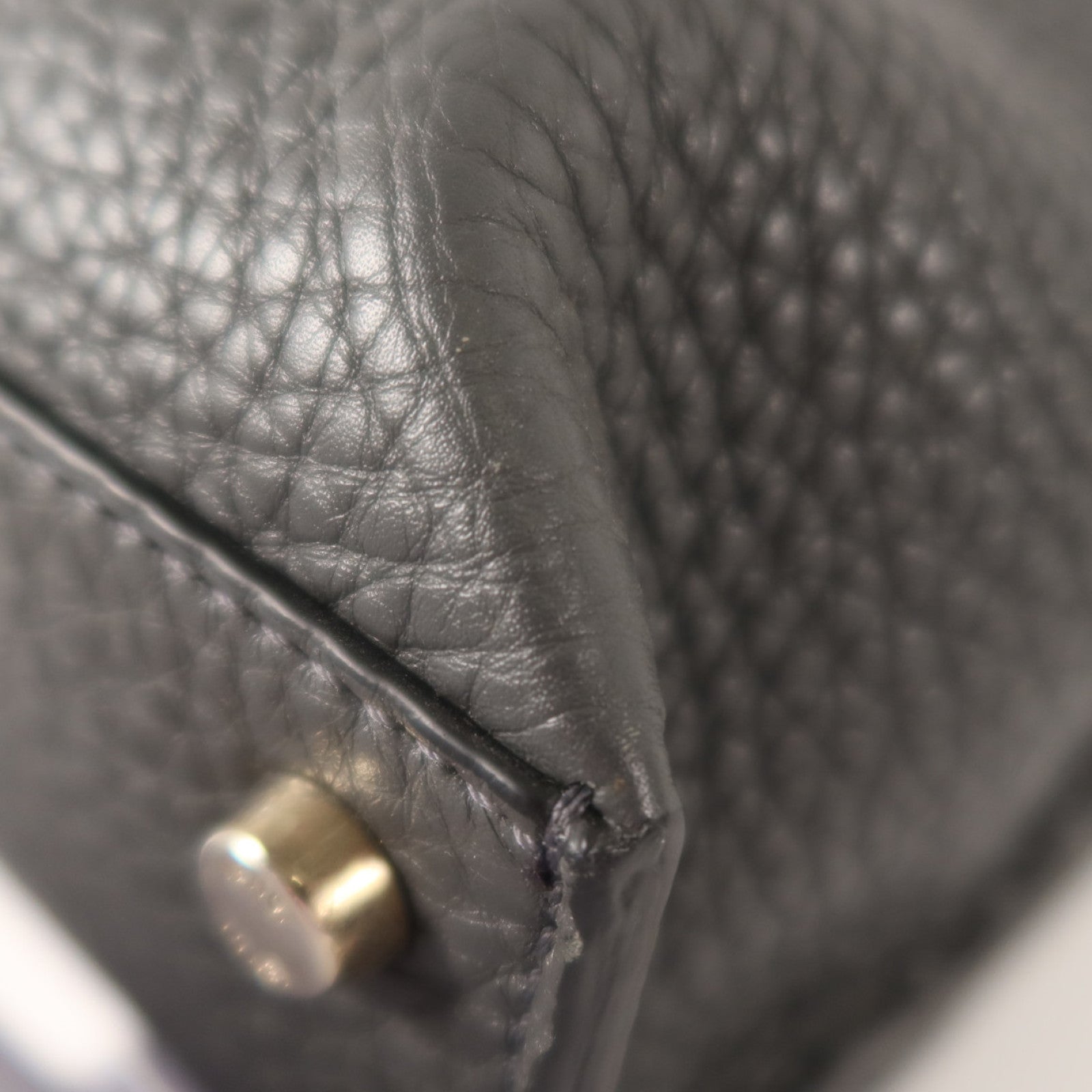 FENDI 牛皮皮革Peekaboo Iseeu銀扣手挽肩背兩用袋