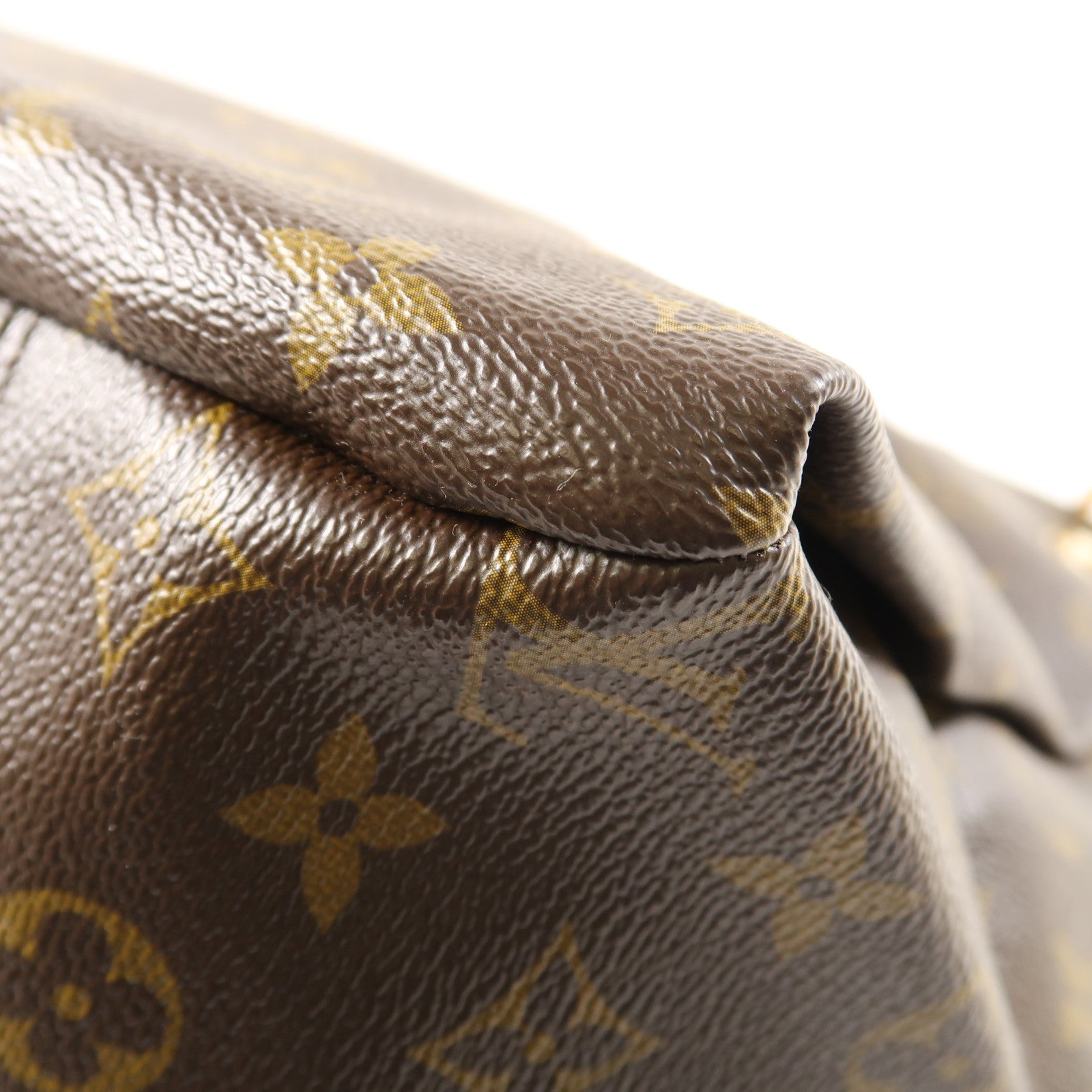 LOUIS VUITTON Monogram Artsy MM金扣肩背袋棕色