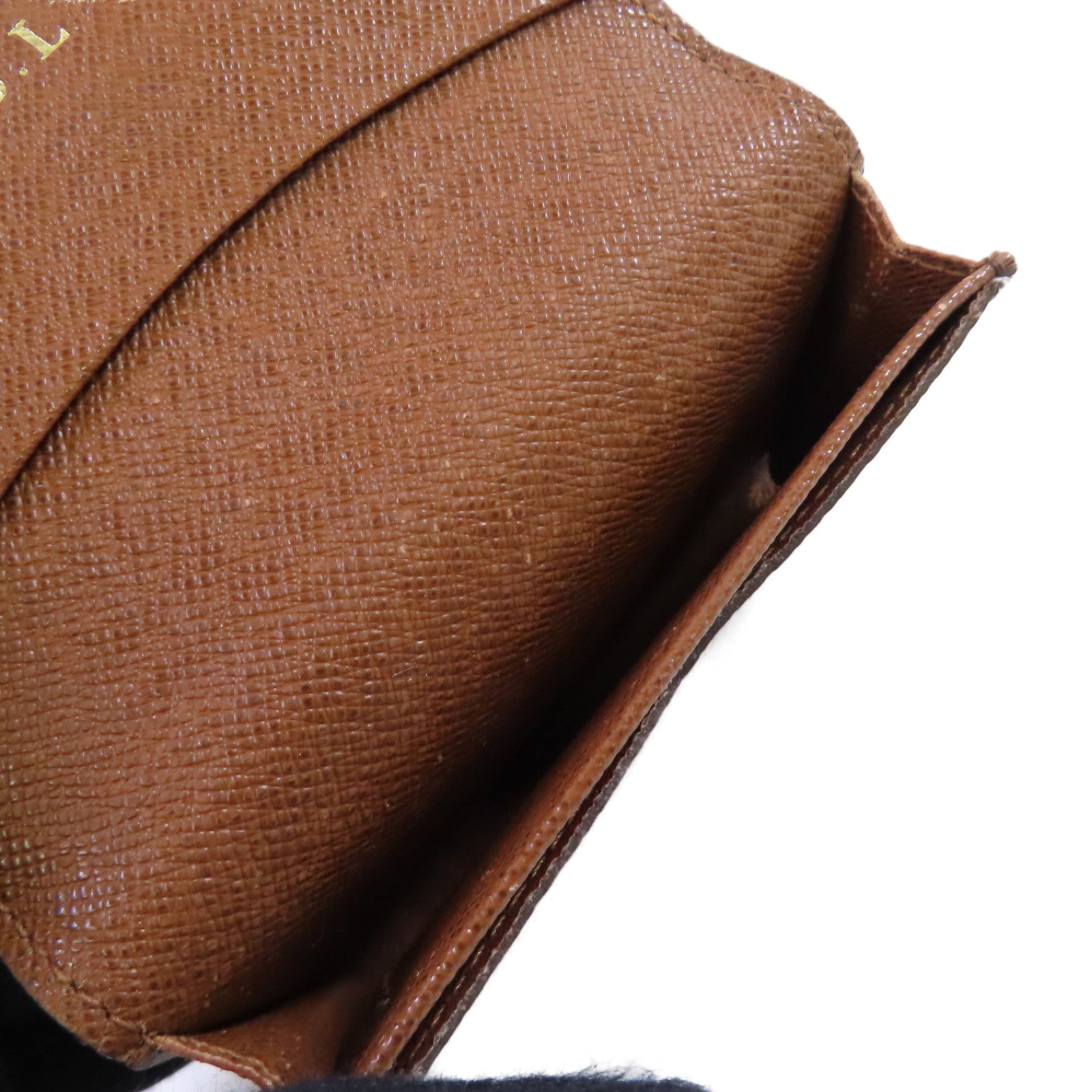 LOUIS VUITTON Monogram Card Case卡片套啡色