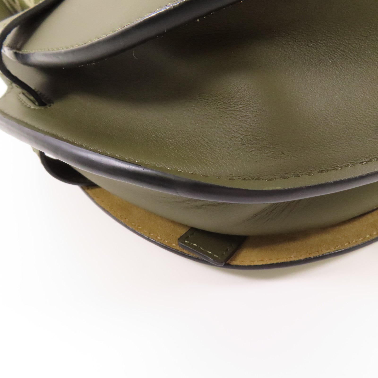 LOEWE 牛皮皮革Small Gate Dual bag金扣肩背袋