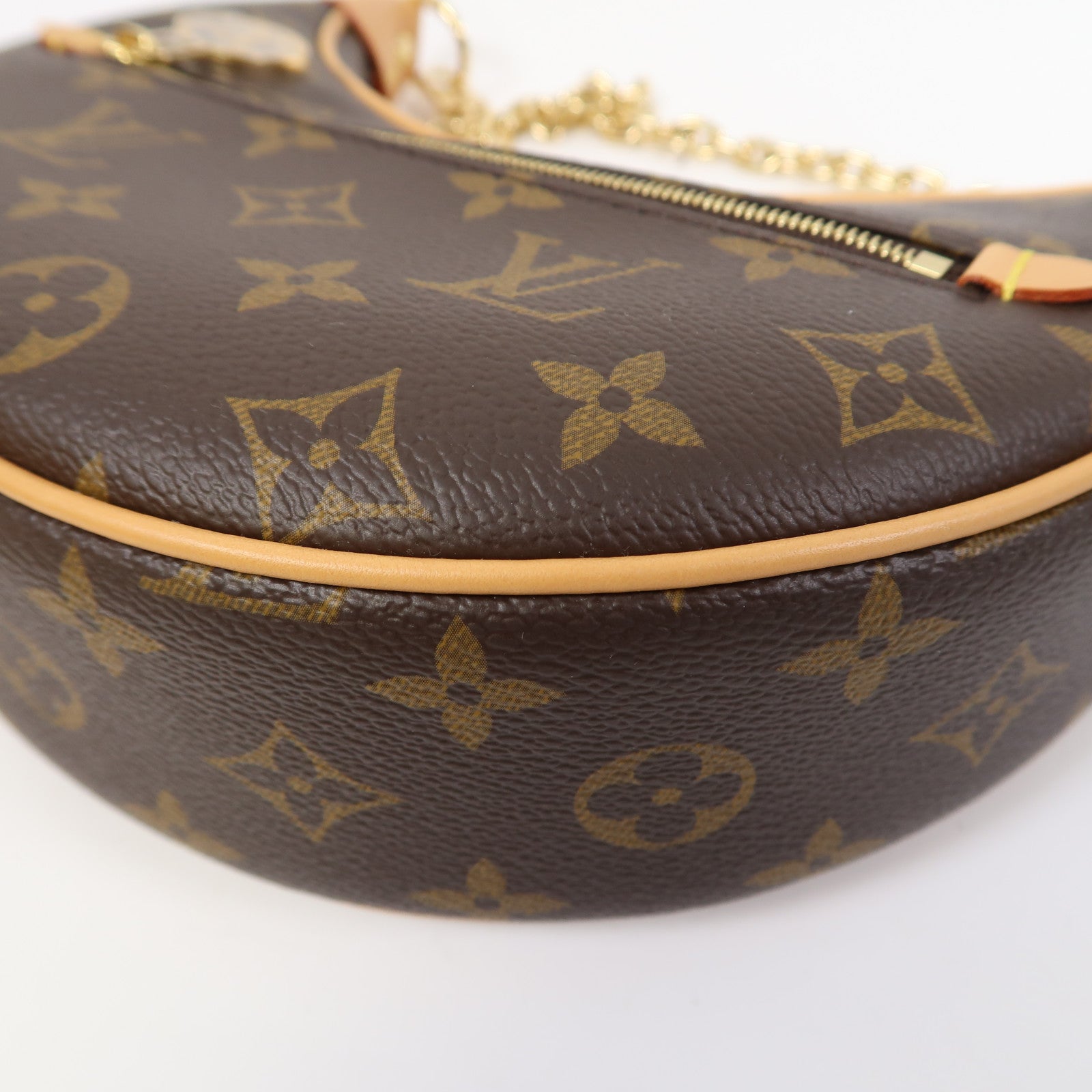 LOUIS VUITTON 【激減優惠】Monogram Loop PM金扣手挽肩背兩用袋啡色