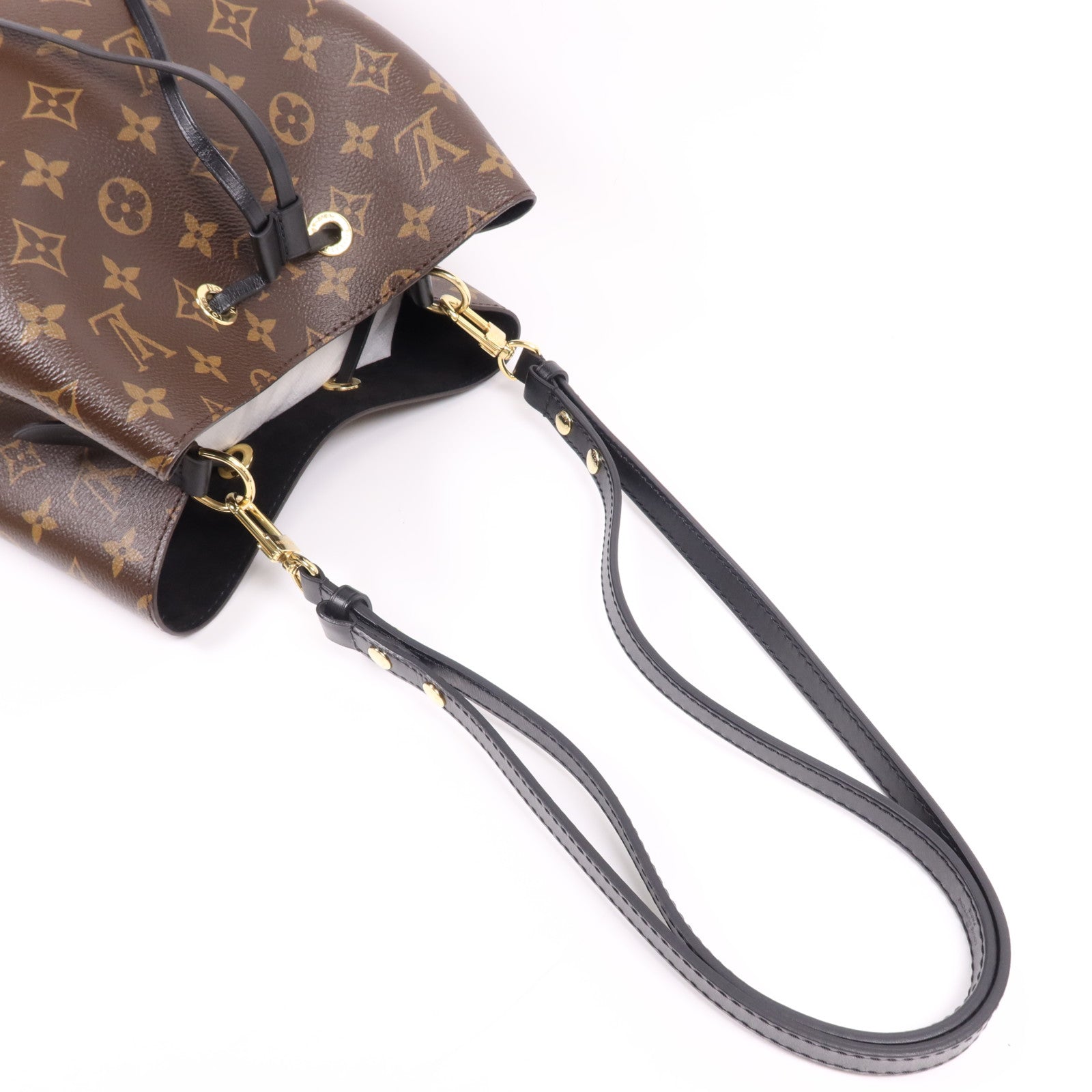 LOUIS VUITTON Monogram Neo Noe MM金扣肩背袋