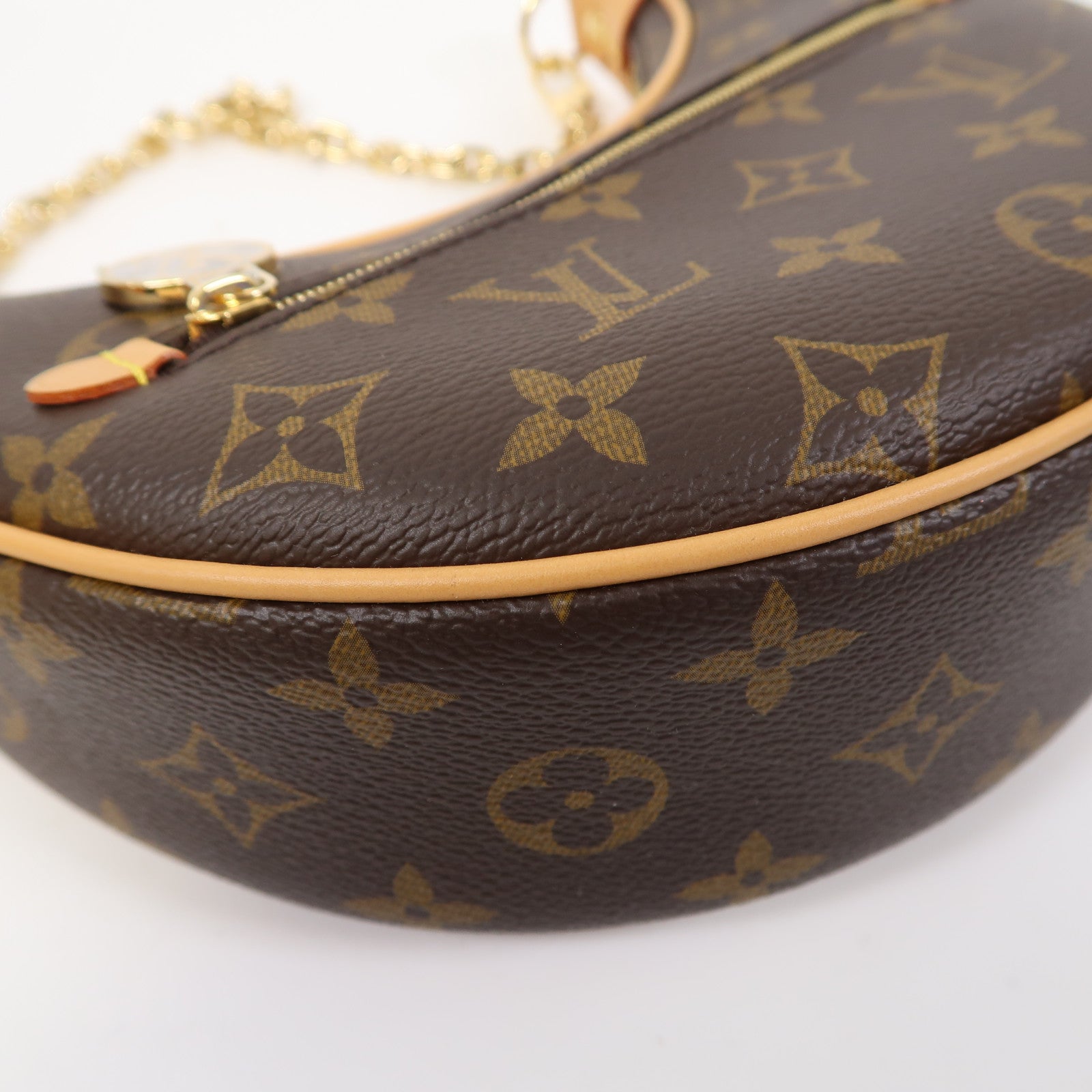 LOUIS VUITTON 【激減優惠】Monogram Loop PM金扣手挽肩背兩用袋啡色