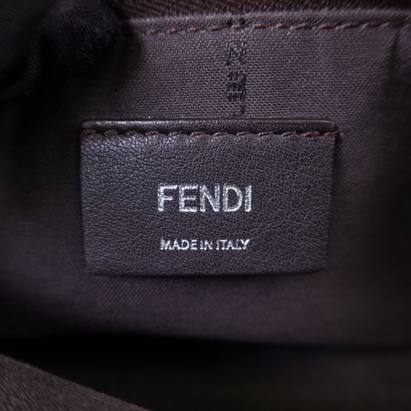 FENDI 牛皮皮革By The Way銀扣手挽肩背兩用袋