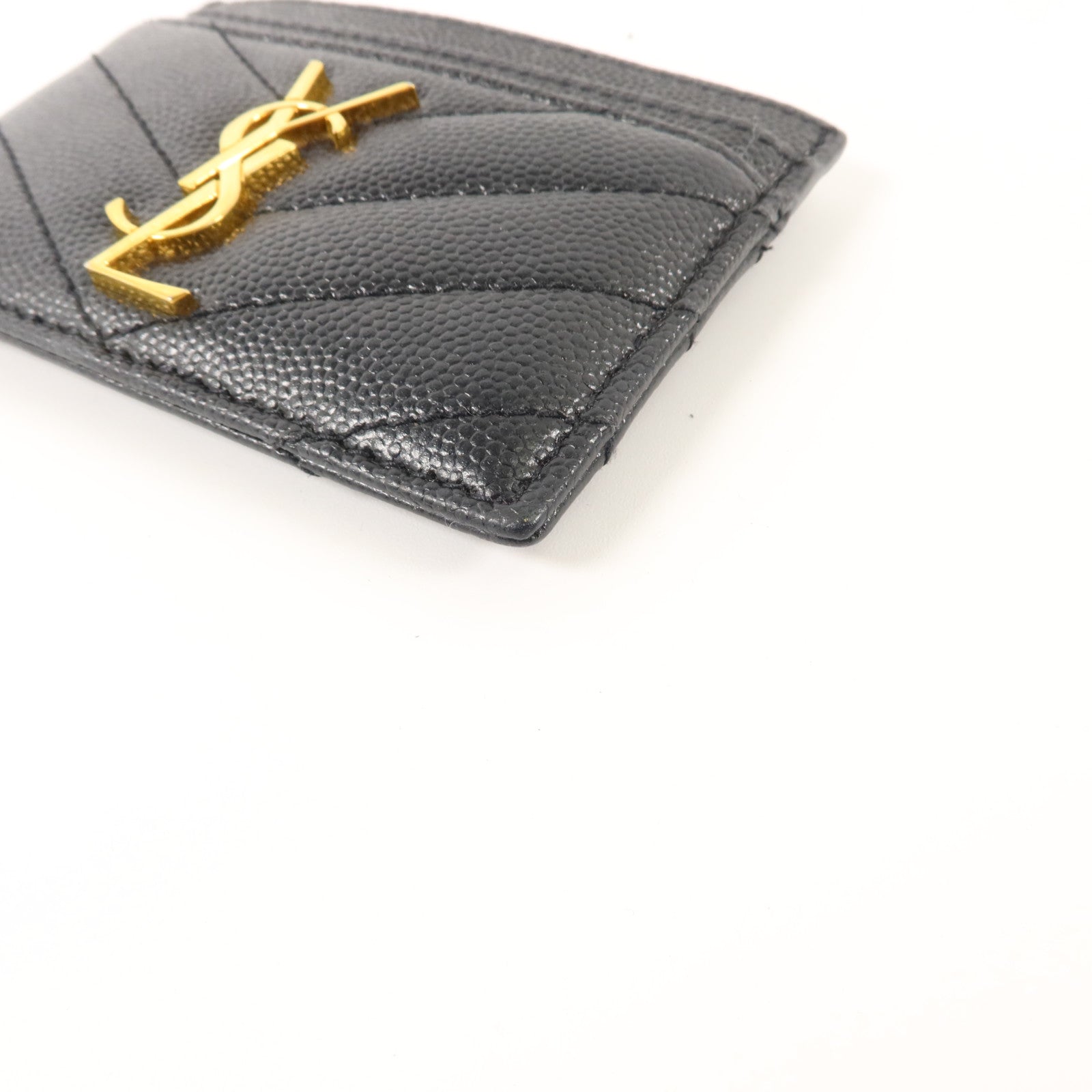 YVES SAINT LAURENT 牛皮皮革Card Case卡片套