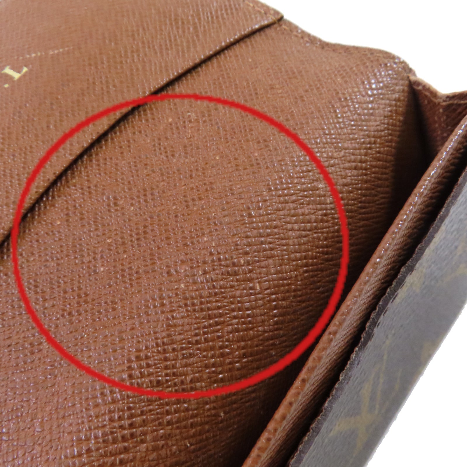 LOUIS VUITTON Monogram Card Case卡片套啡色