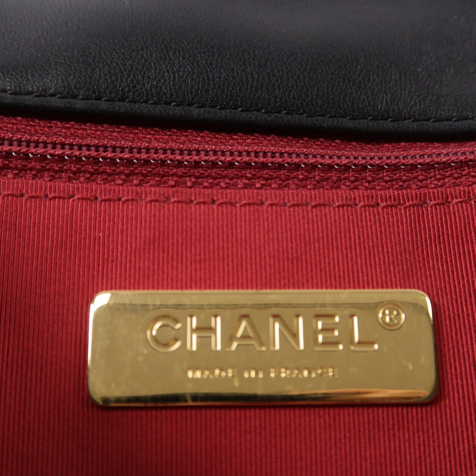 CHANEL 羊皮皮革C19 Small鏈帶肩背袋