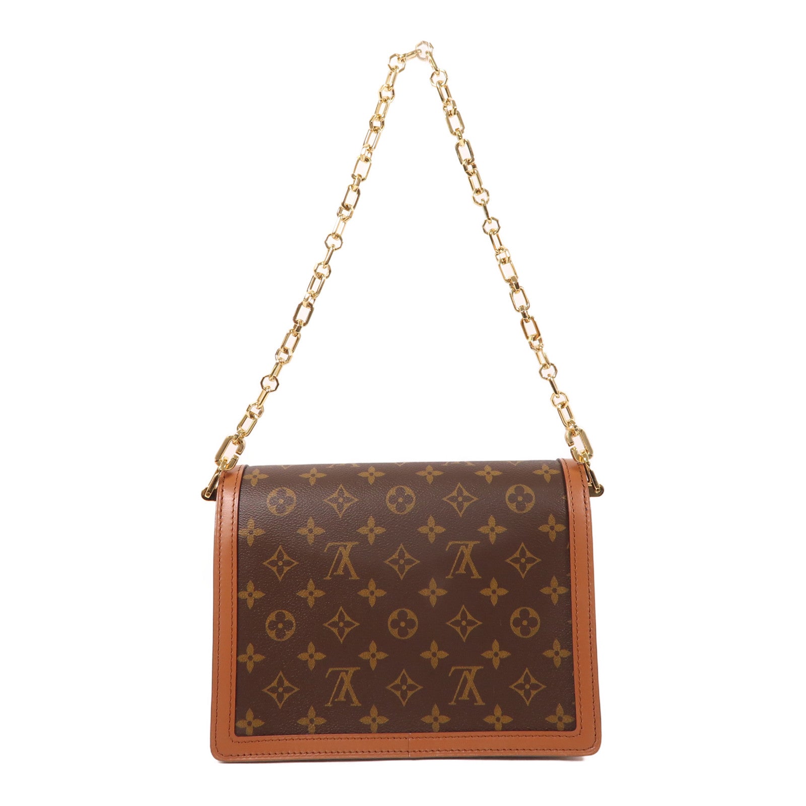 LOUIS VUITTON 【激減優惠】Monogram/Monogram Reverse Dauphine MM金扣手挽肩背兩用袋