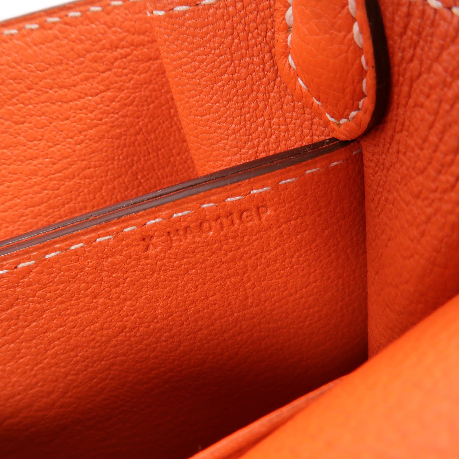 HERMES Evercolor皮革Roulis 23肩背袋Feu