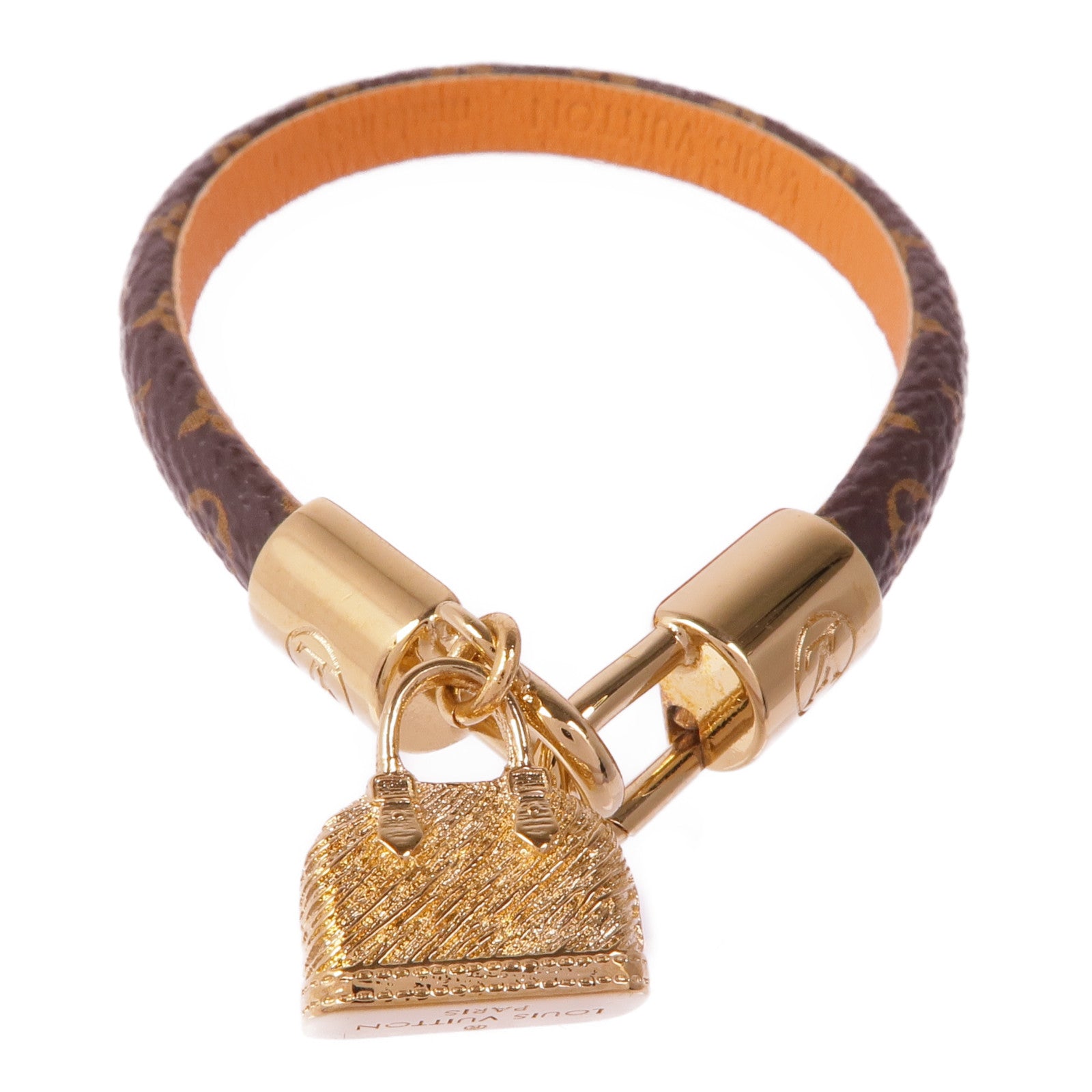 LOUIS VUITTON Monogram Bracelet金扣手帶