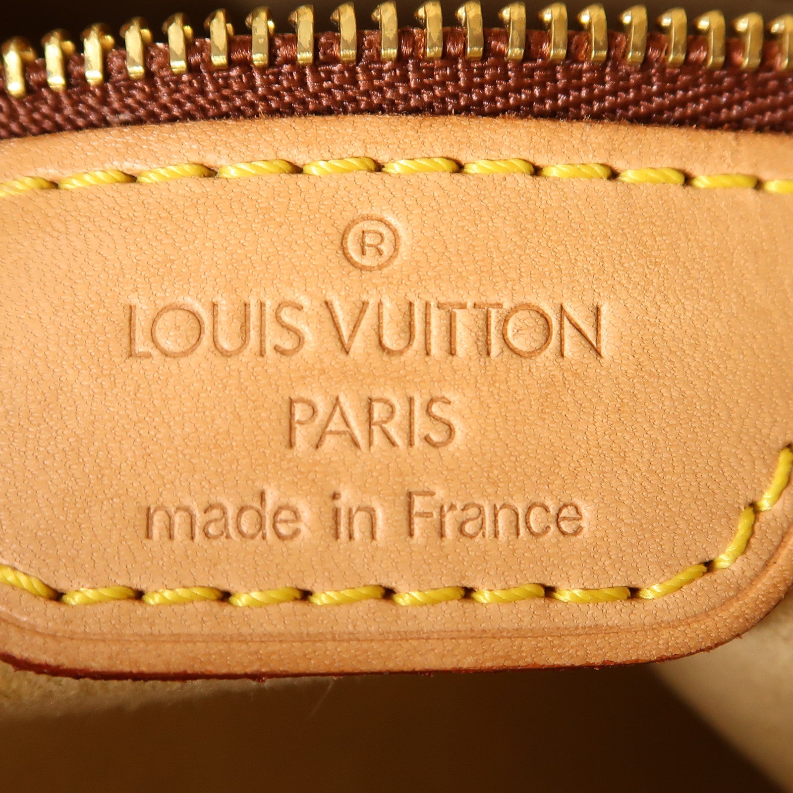 LOUIS VUITTON LV GHW Looping GM Shoulder Bag M51145 Monogram Brown