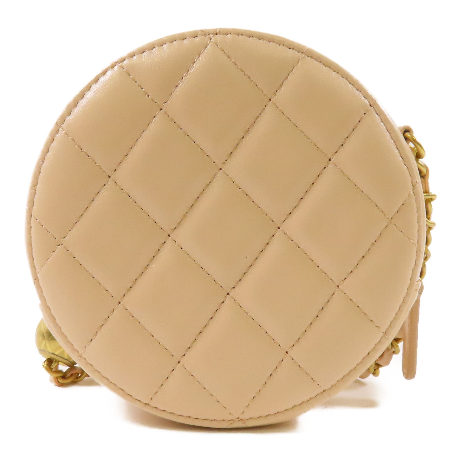CHANEL 羊皮皮革Chain Bag金扣肩背袋