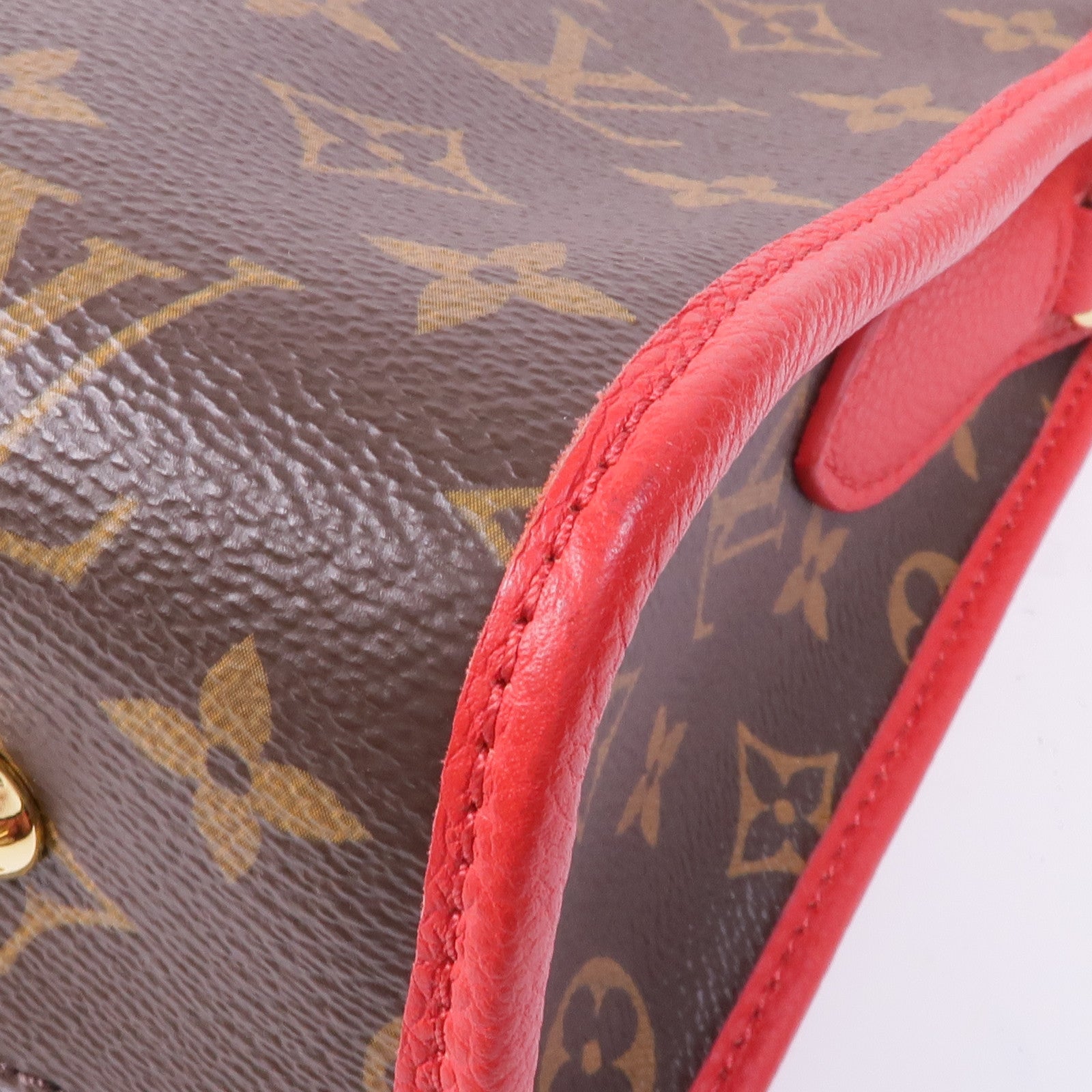 LOUIS VUITTON Monogram Popincourt PM金扣手挽肩背兩用袋